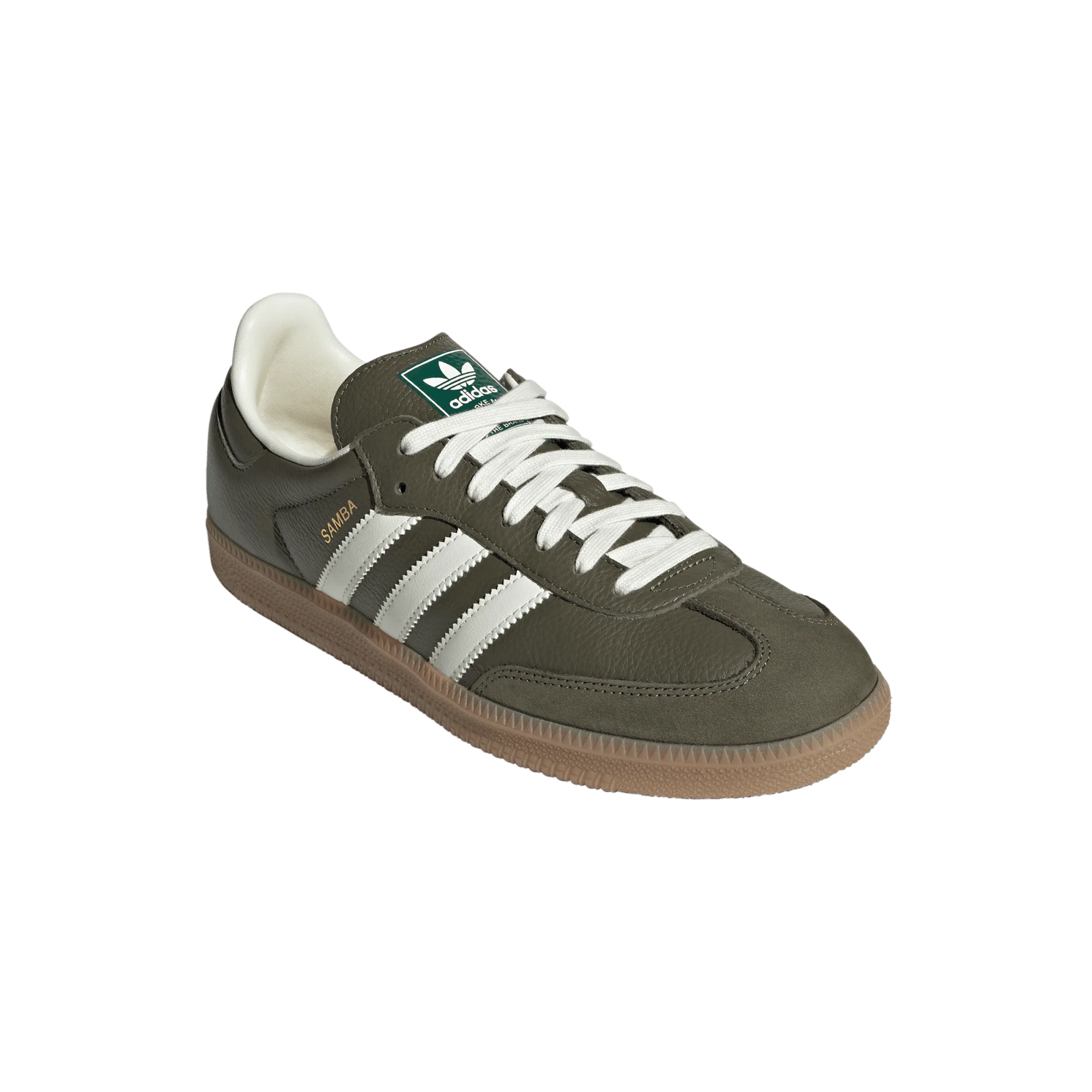 adidas Samba OG Medium Raw Khaki Gum - Image 4
