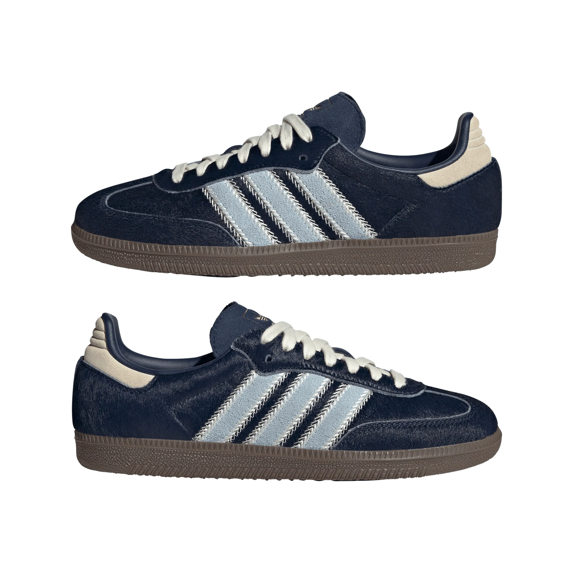 adidas Samba OG Pony Hair Night Indigo Clear Sky (Women's) - Image 2