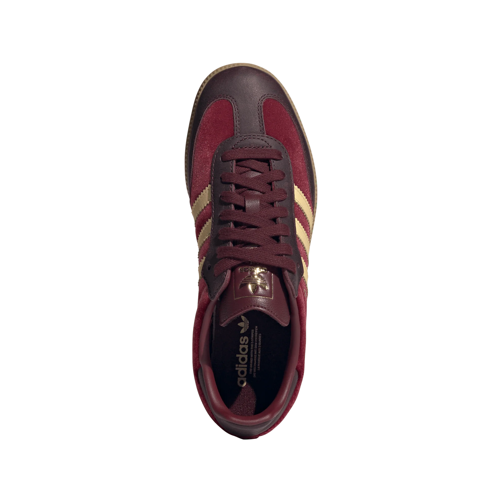 adidas Samba OG Shadow Red Velvet (Women's) - Image 3