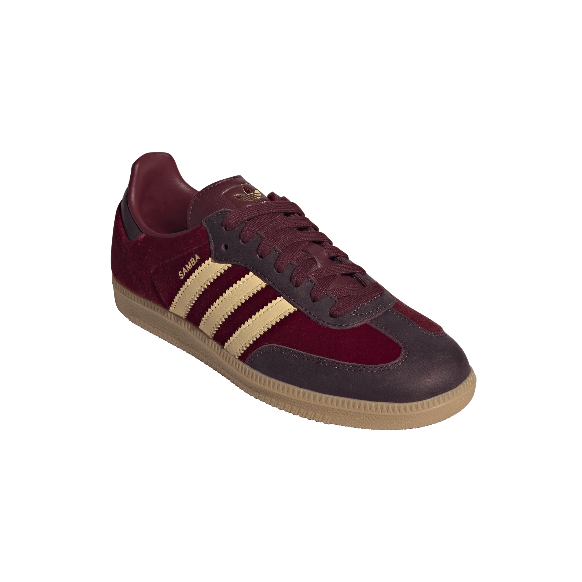 adidas Samba OG Shadow Red Velvet (Women's) - Image 4