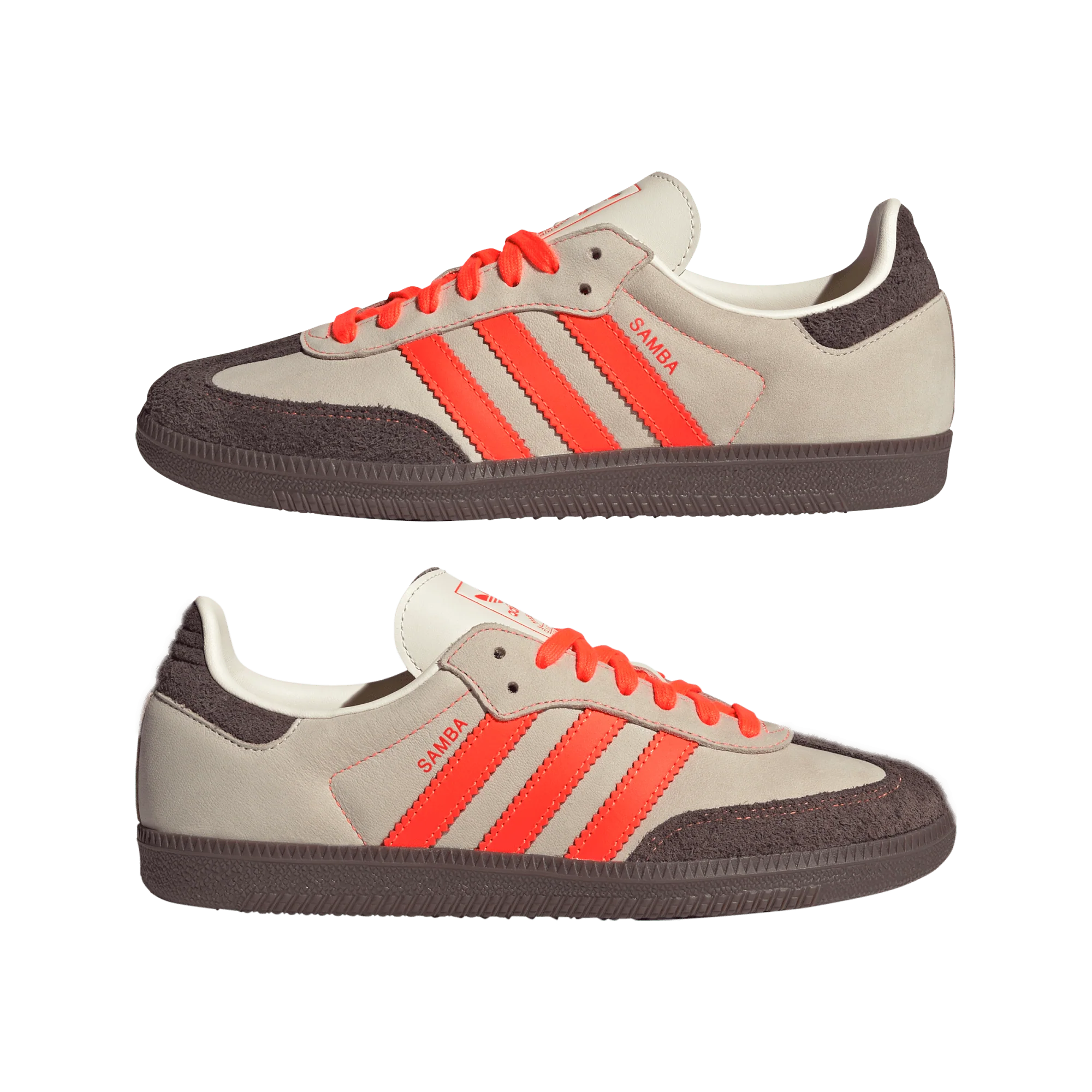 adidas Samba OG Solar Orange Cream (Women's) - Image 2
