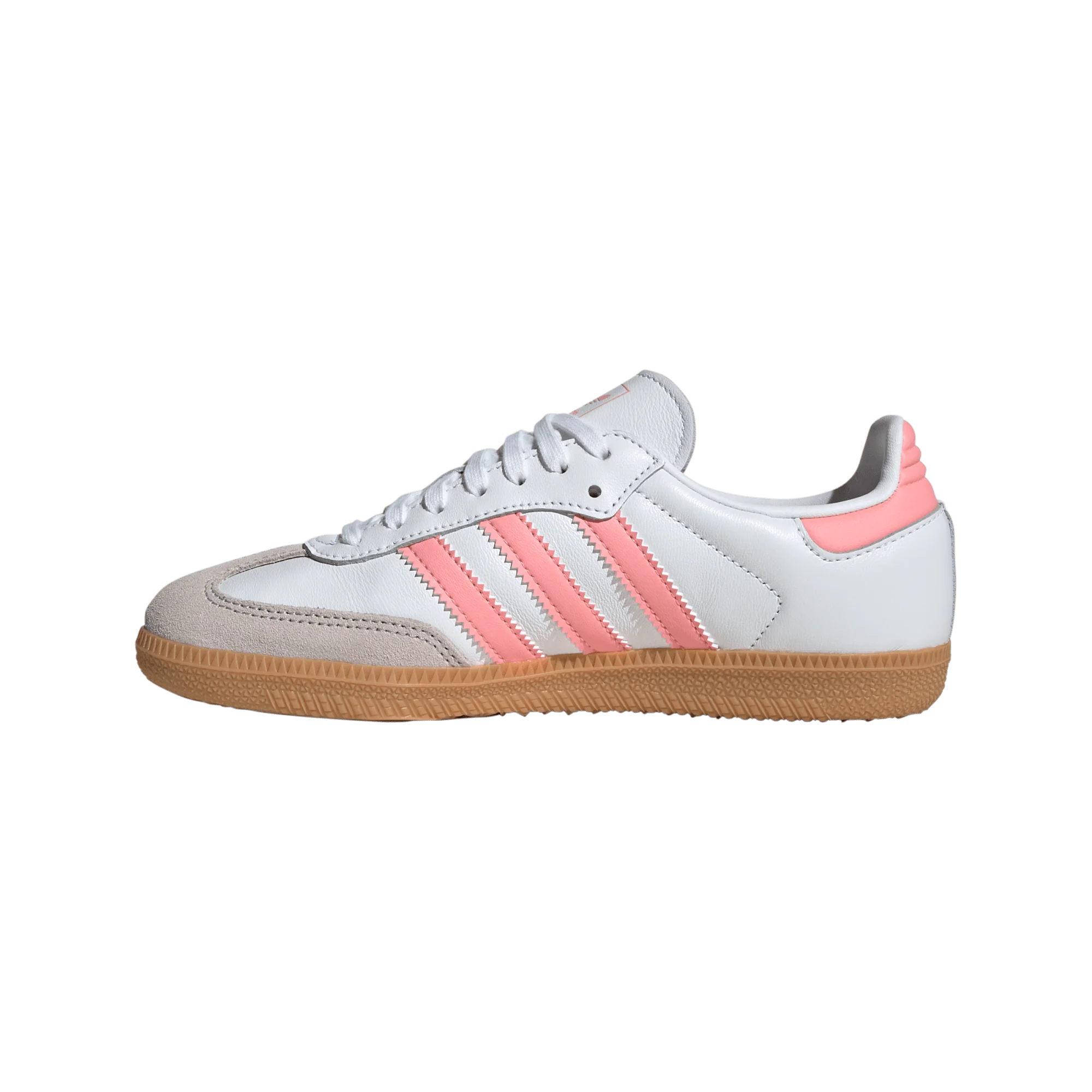 adidas Samba OG White Coral Pink (GS) - Image 10
