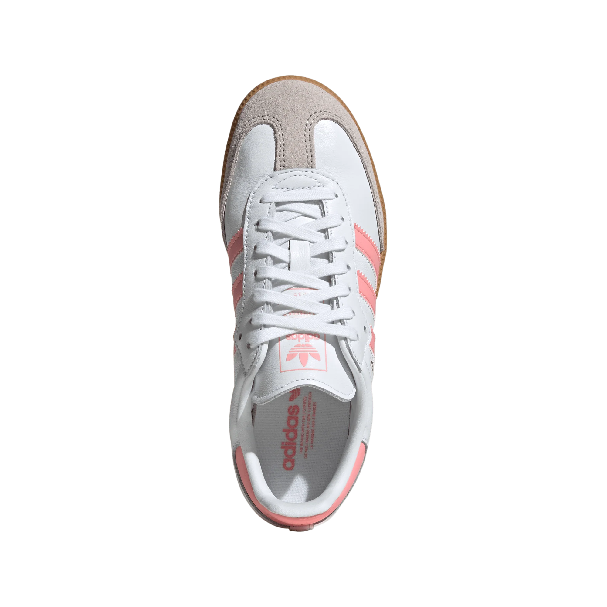 adidas Samba OG White Coral Pink (GS) - Image 3
