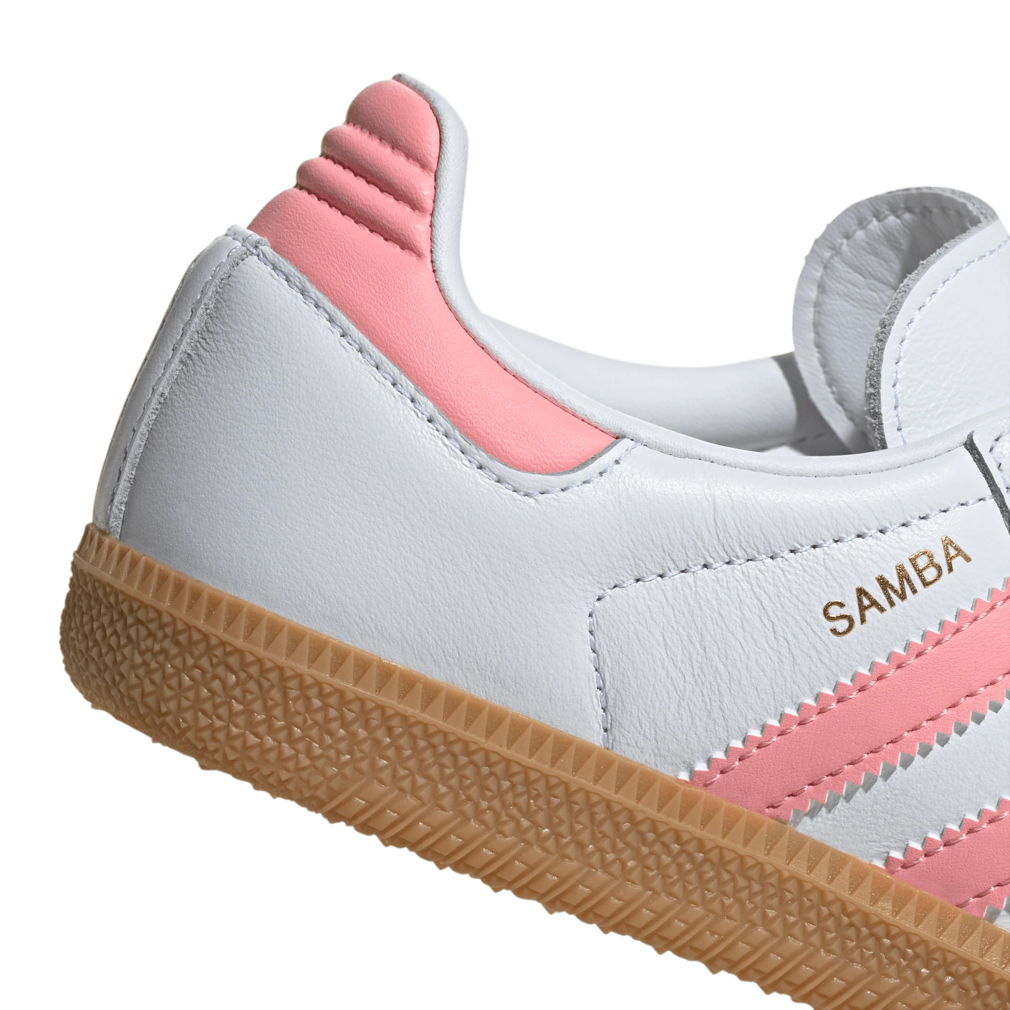 adidas Samba OG White Coral Pink (GS) - Image 7