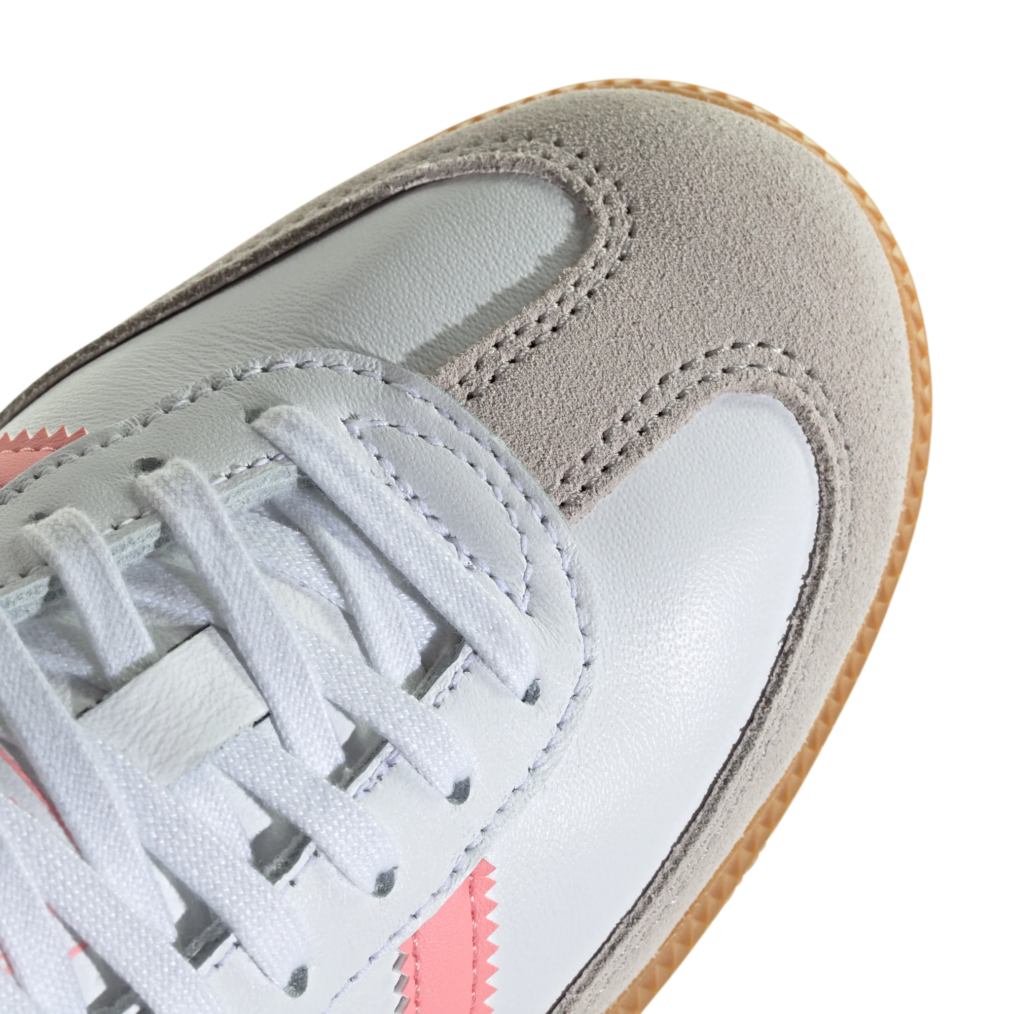 adidas Samba OG White Coral Pink (GS) - Image 8