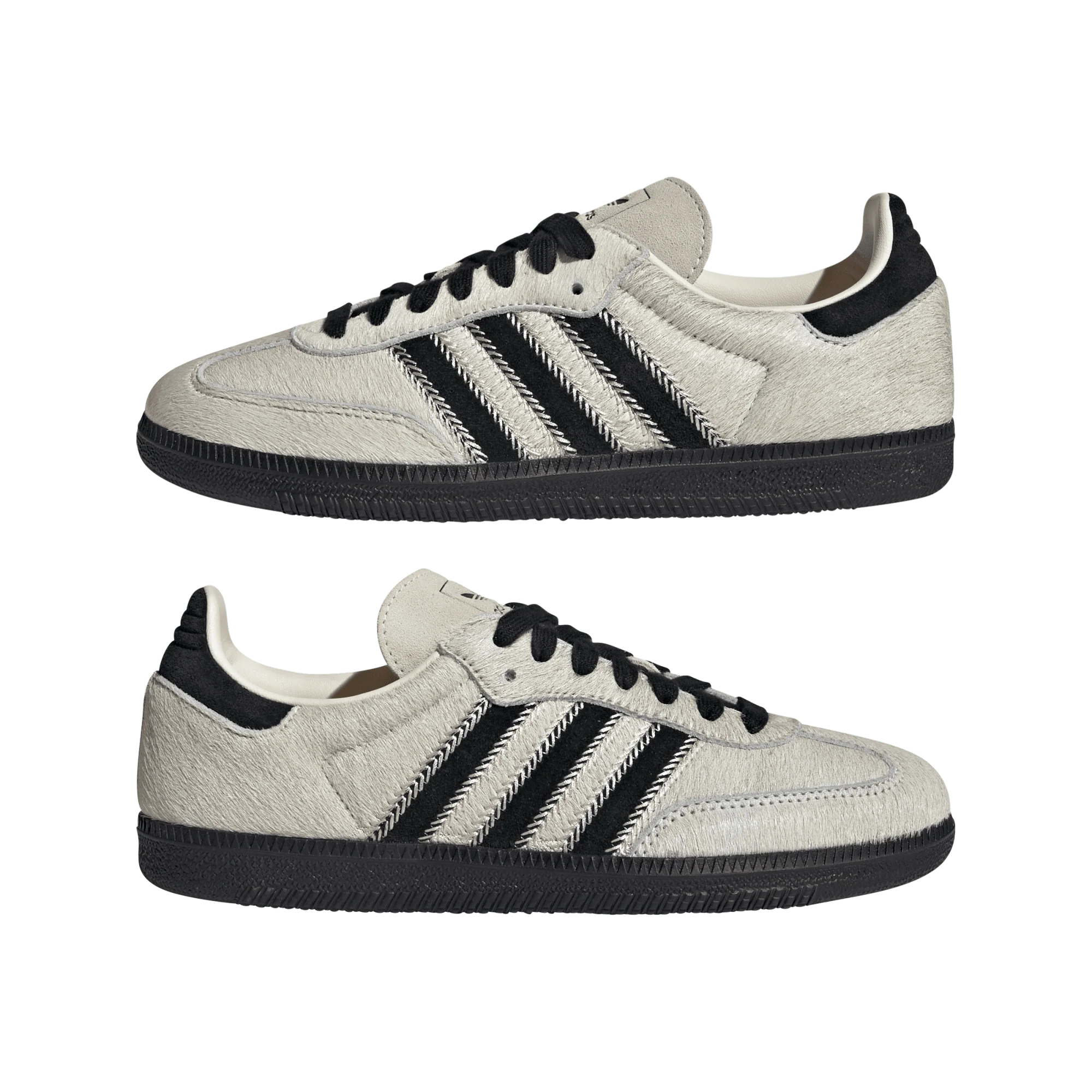 adidas Samba OG Wonder White Black Pony (Women's) - Image 2