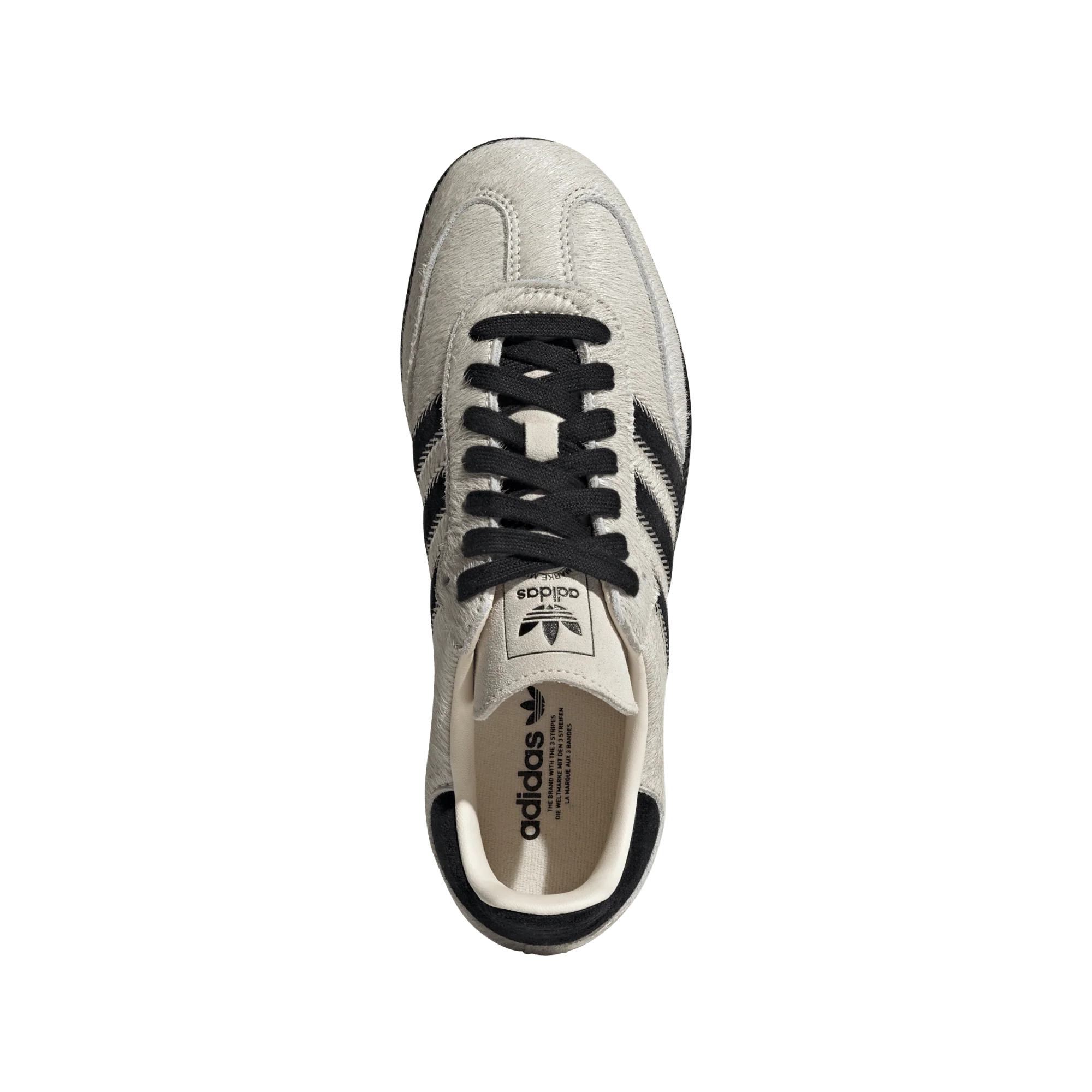 adidas Samba OG Wonder White Black Pony (Women's) - Image 3