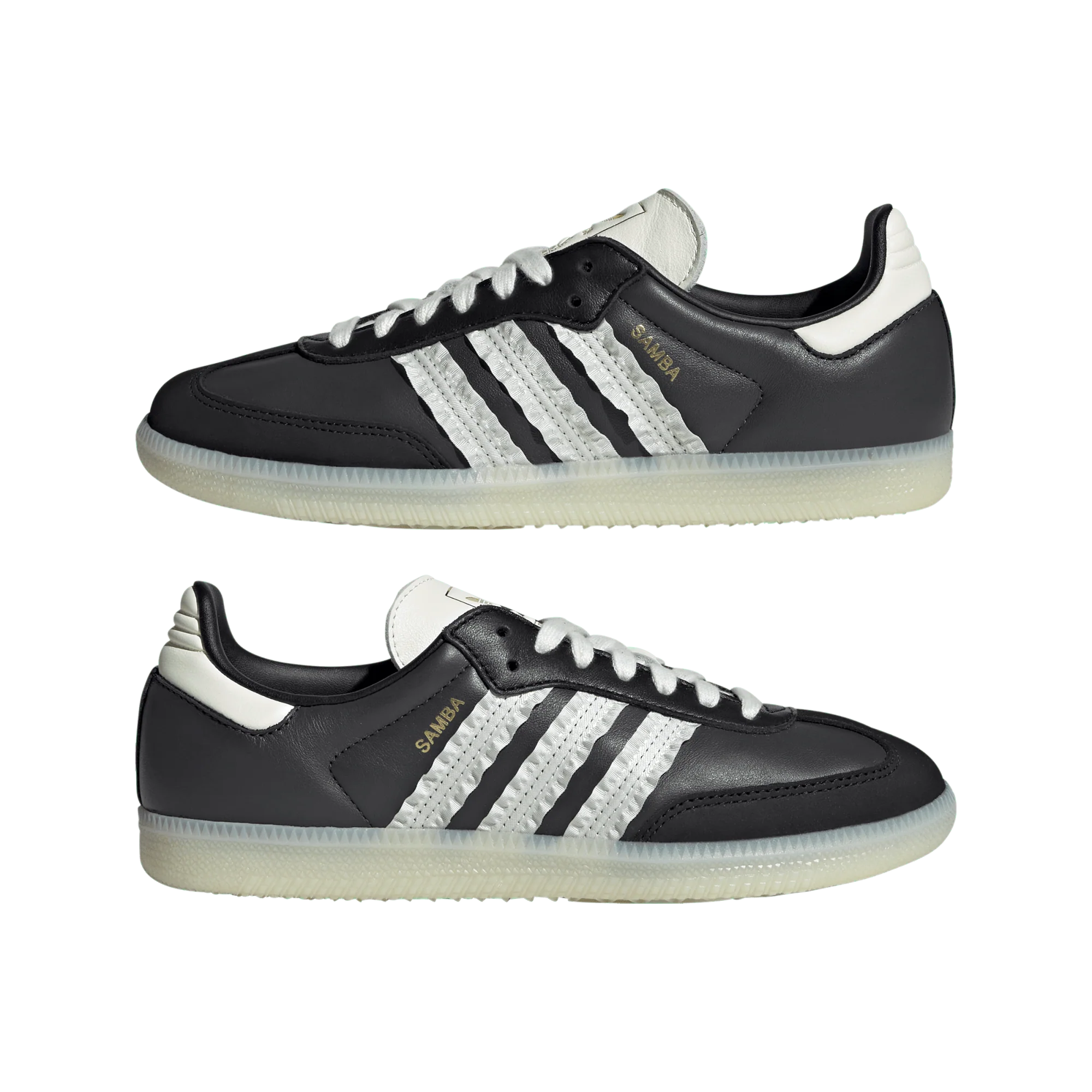 adidas Samba Ruffle Stripes Pack Black Off White (Women's) - Image 2