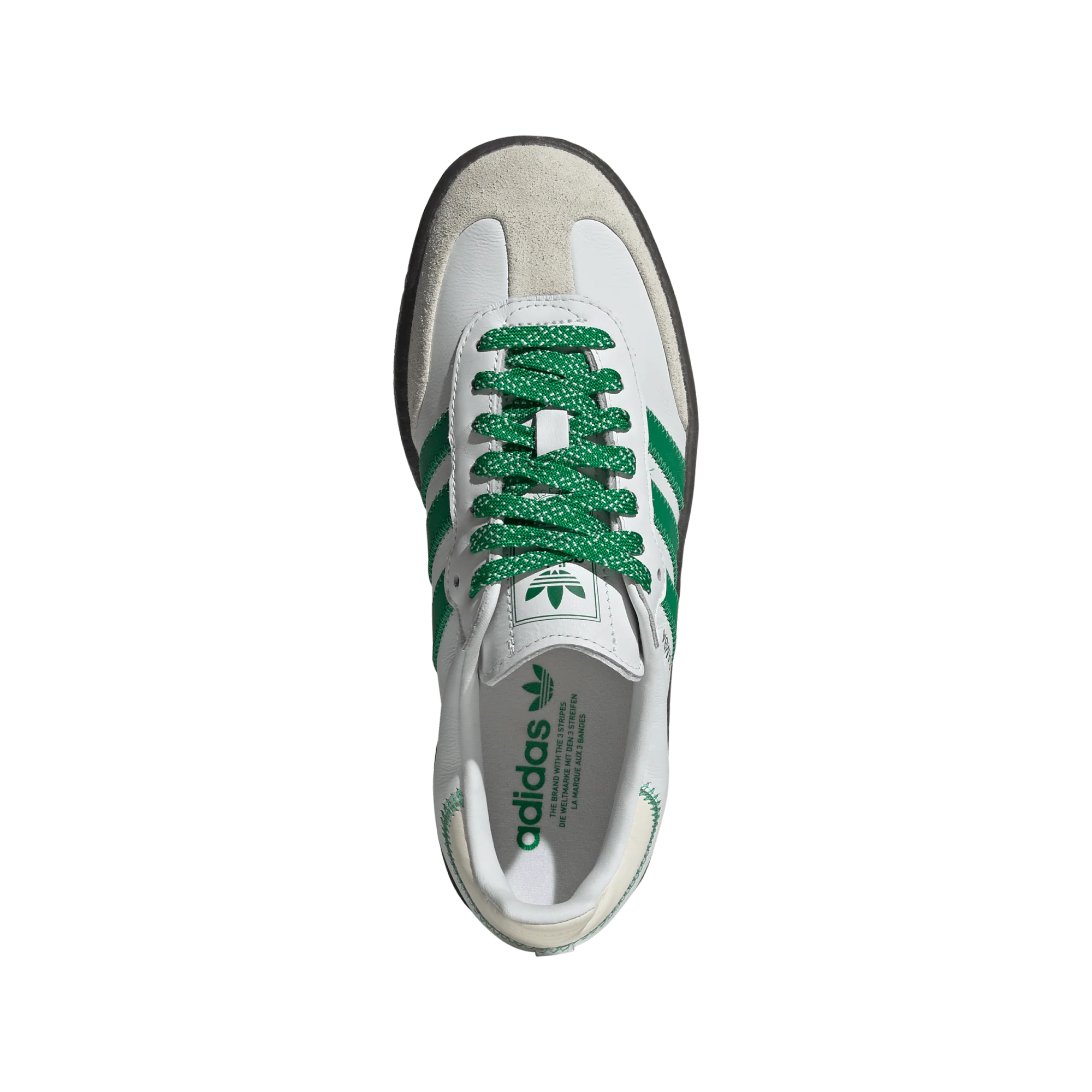 adidas Sambae Cloud White Green (Women's) - Image 3