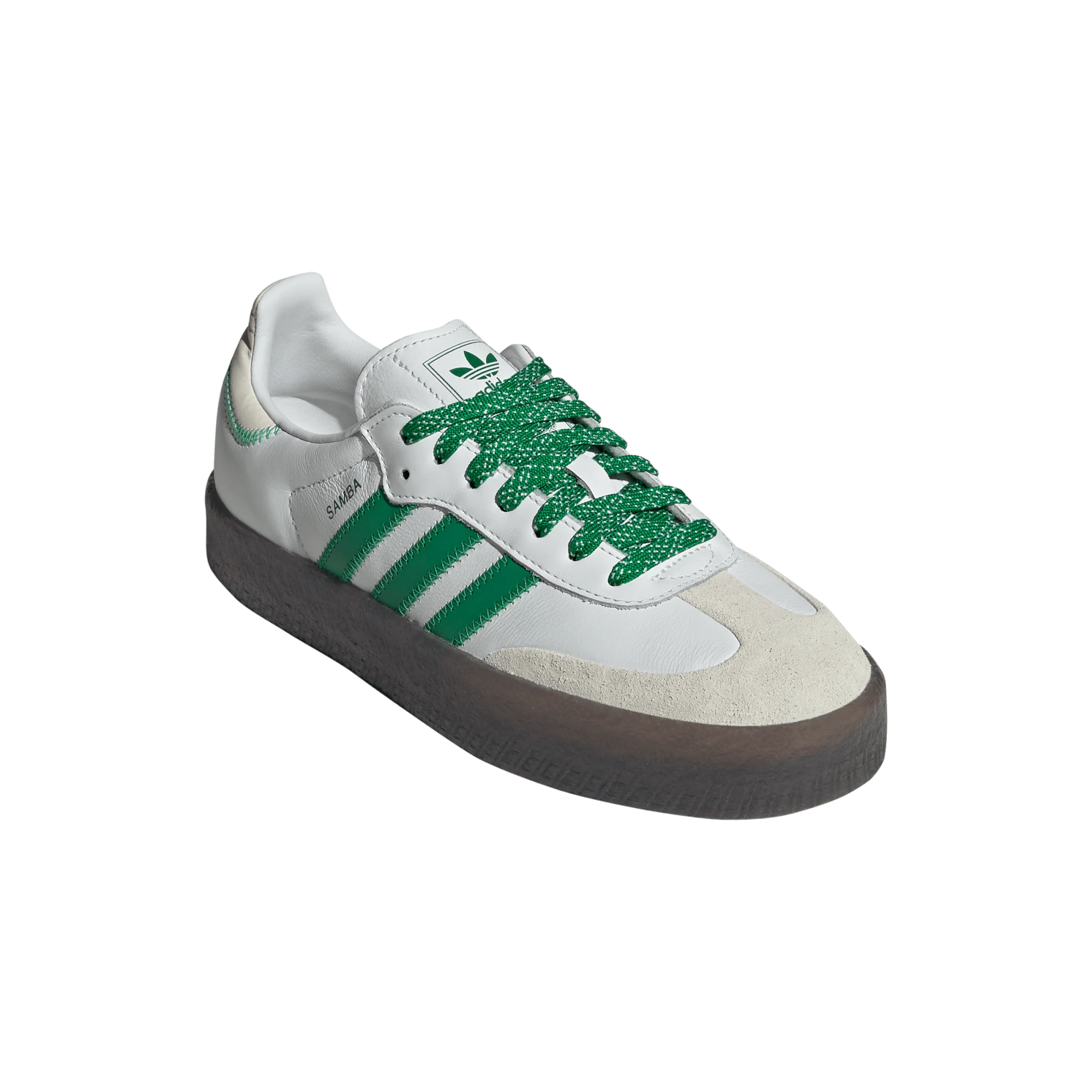 adidas Sambae Cloud White Green (Women's) - Image 4