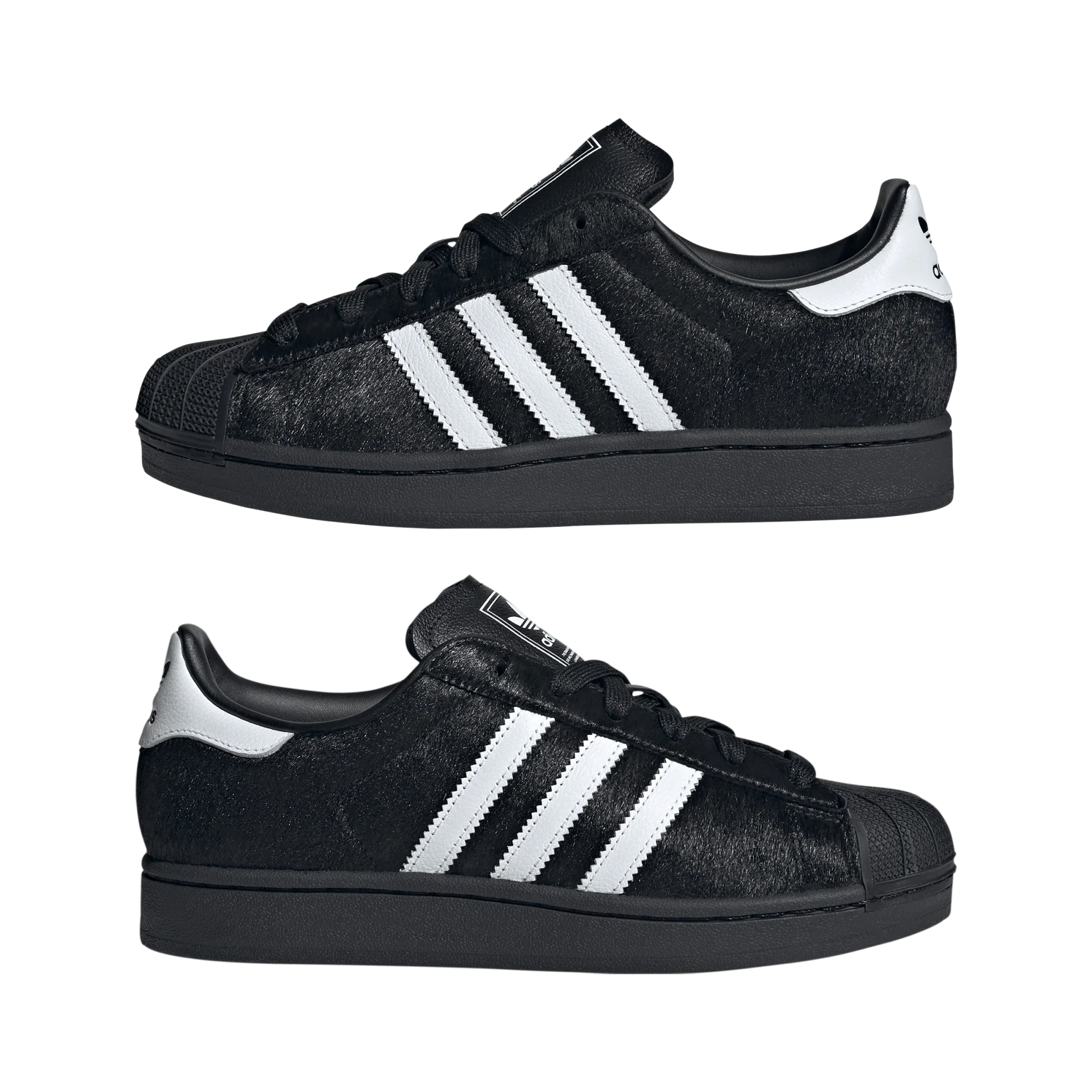 adidas Superstar II Black Ponyhair (Women's) - Image 2