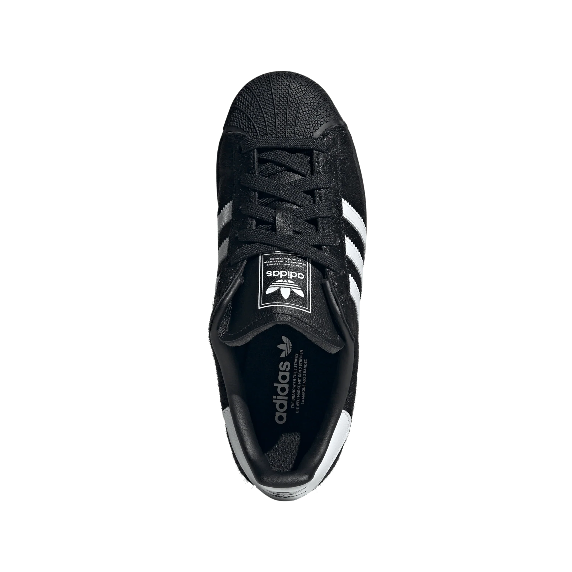 adidas Superstar II Black Ponyhair (Women's) - Image 3
