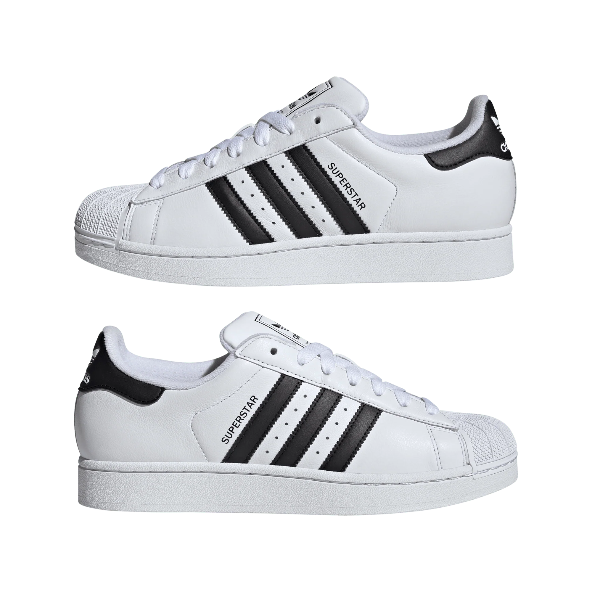 adidas Superstar II White Black - Image 2