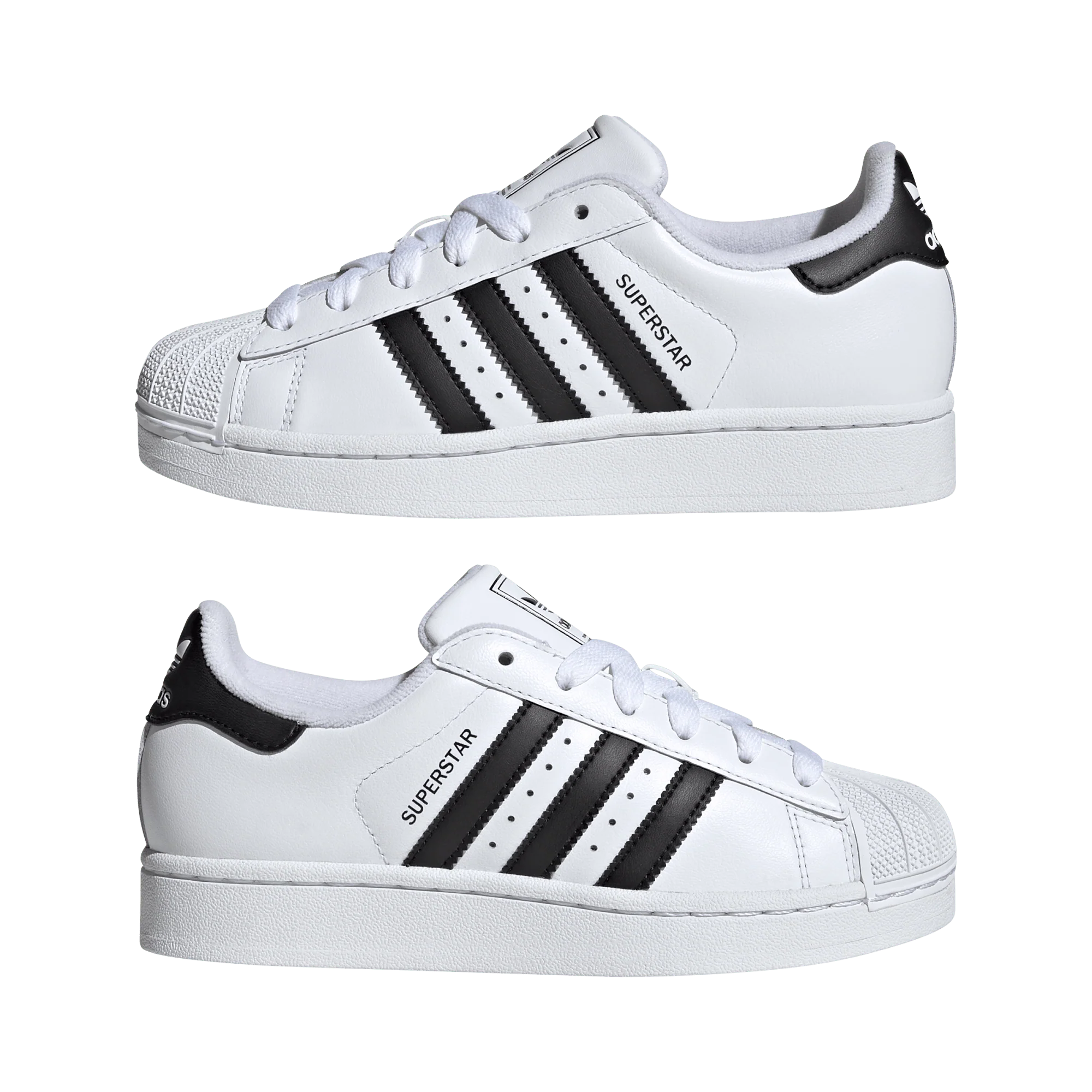 adidas Superstar II White Black (GS) - Image 2