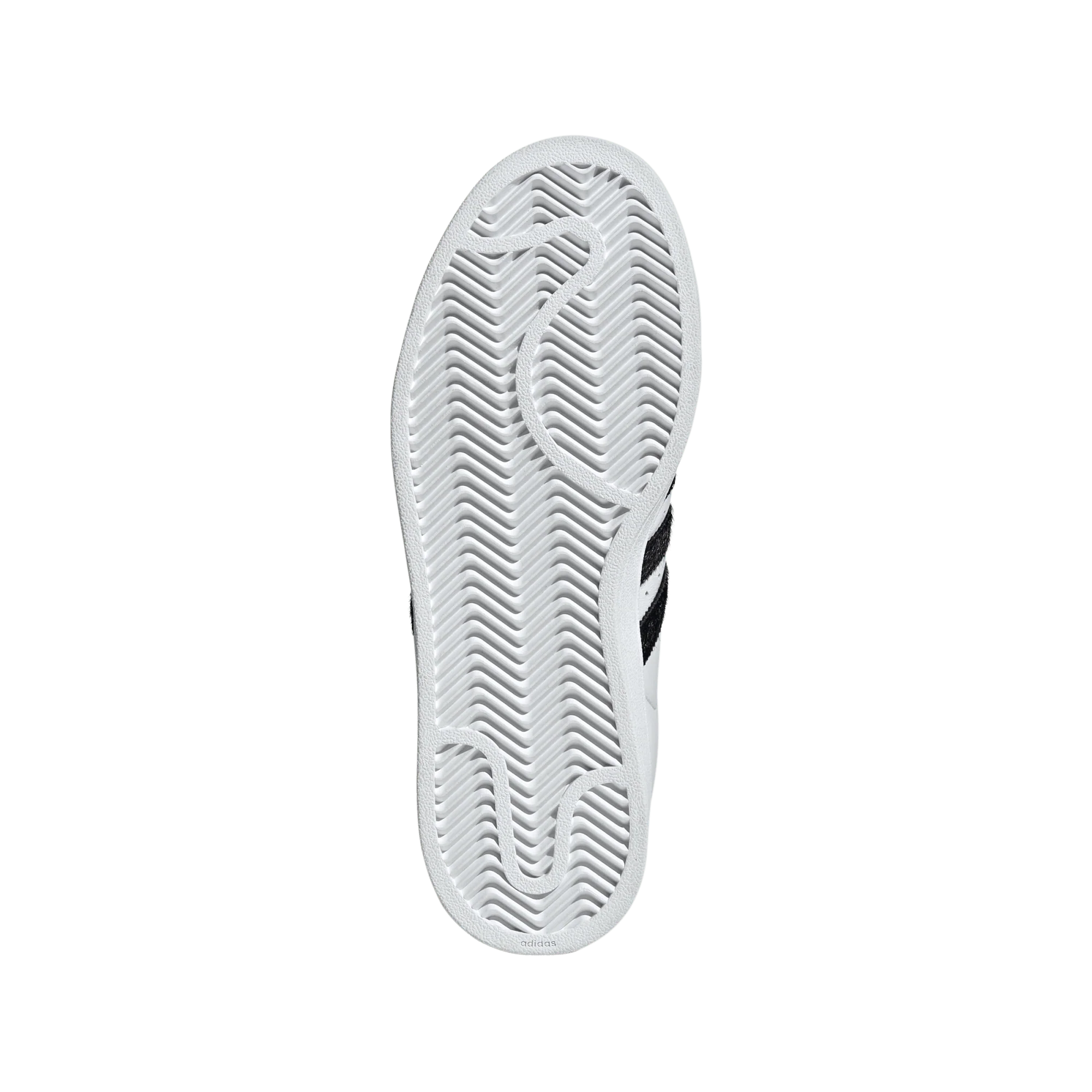 adidas Superstar II White Black Pony Hair (Women's) - Image 5
