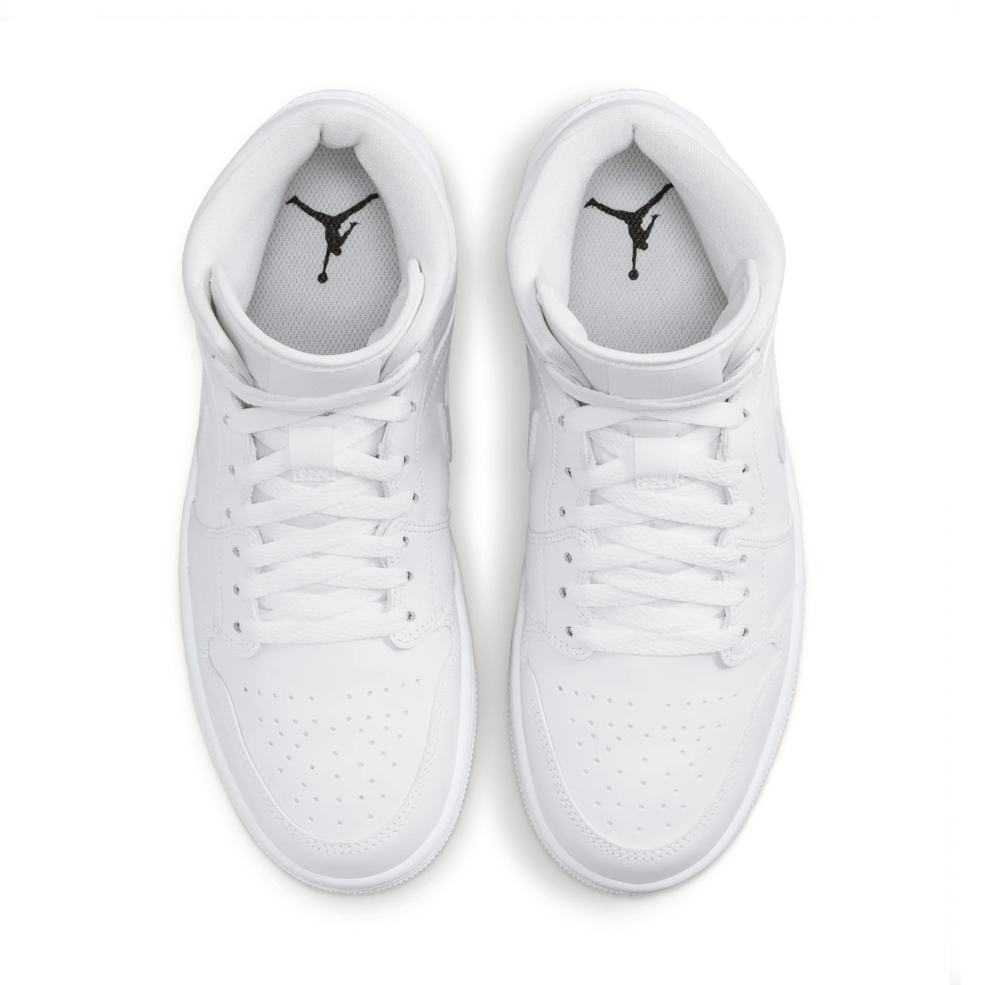 Air Jordan Mid Triple White (2022) (Women's) - Image 2