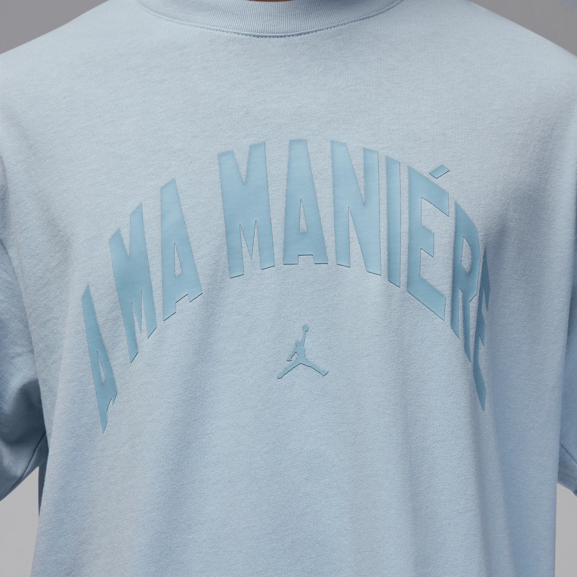 Air Jordan x A Ma Maniére Tee 'Light Armory Blue' - Image 5