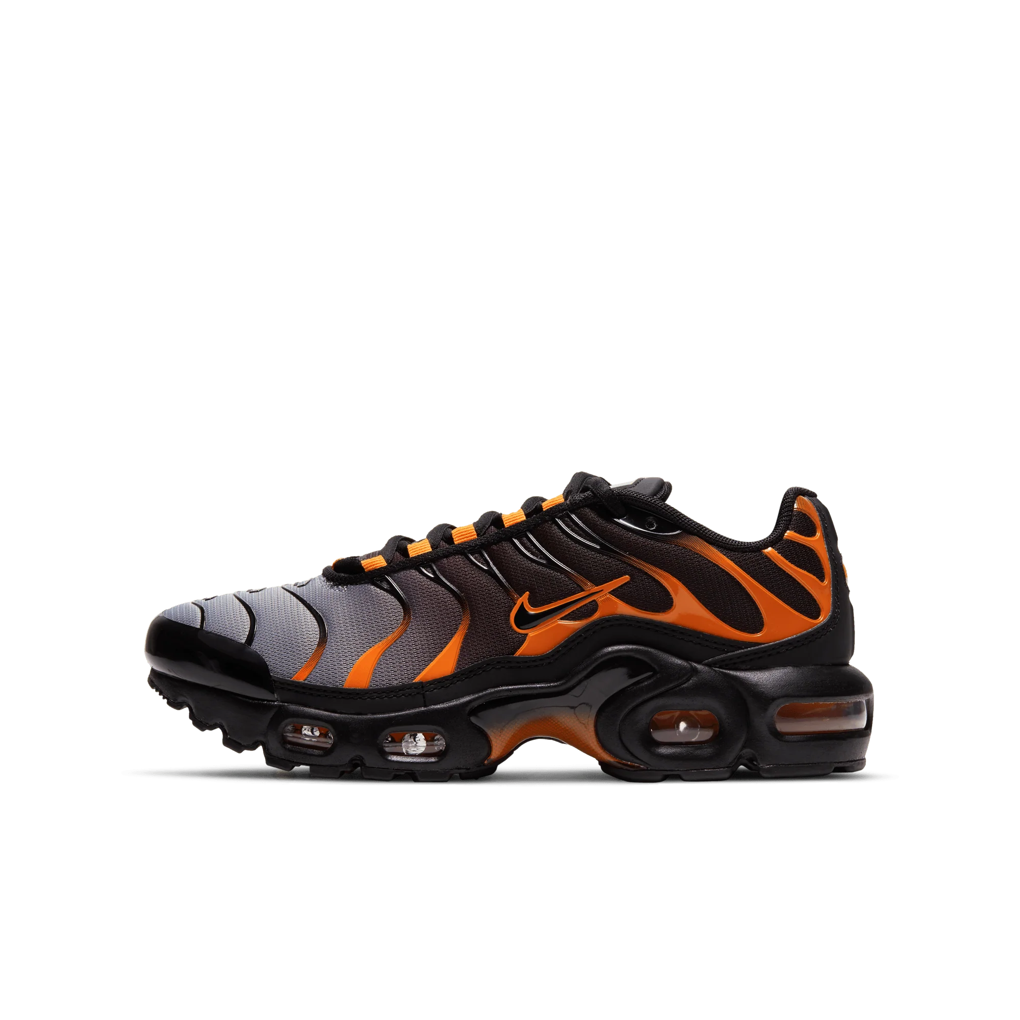 Air Max Plus GS 'Black Team Orange' - Image 5