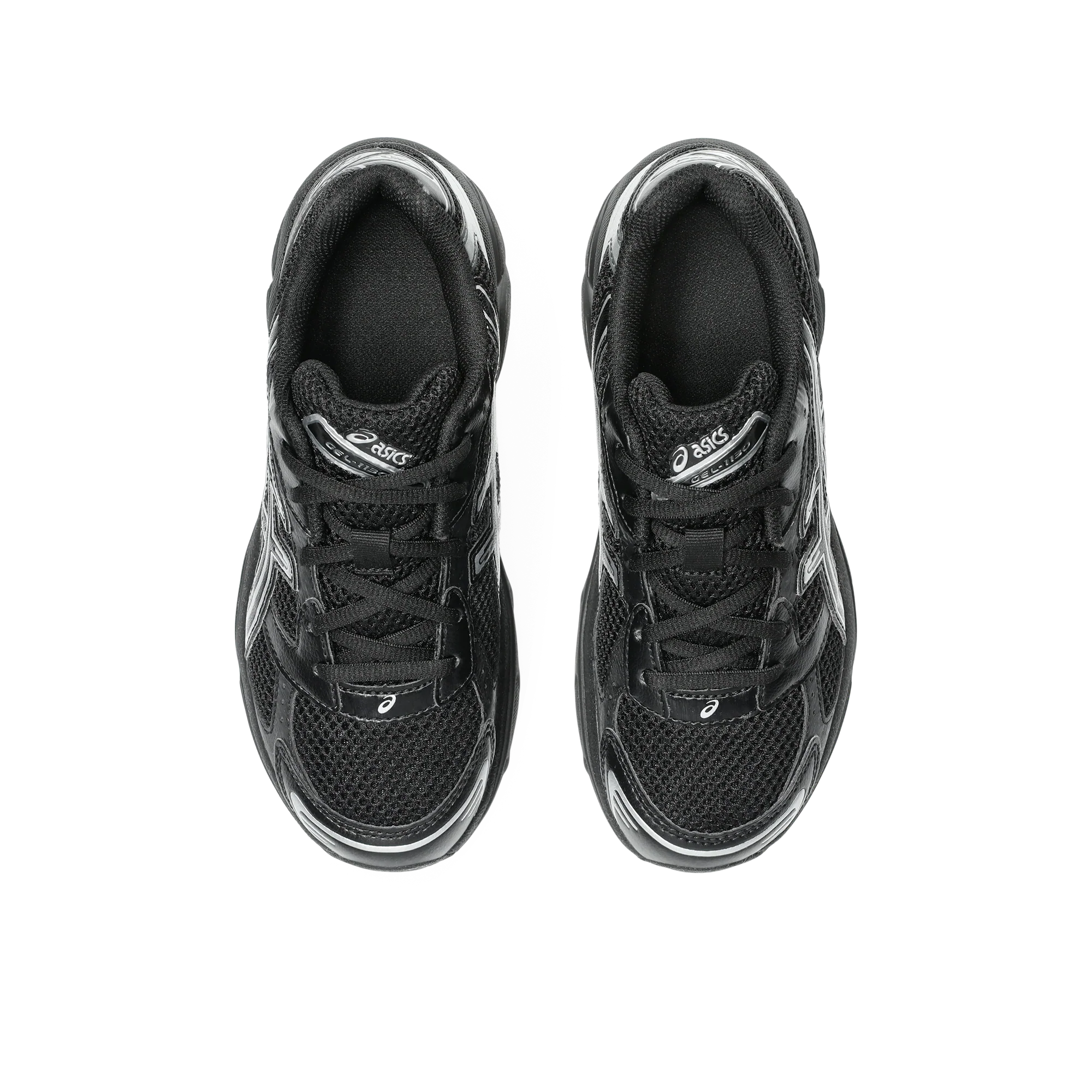 ASICS Gel-1130 Black Pure Silver (GS) - Image 5
