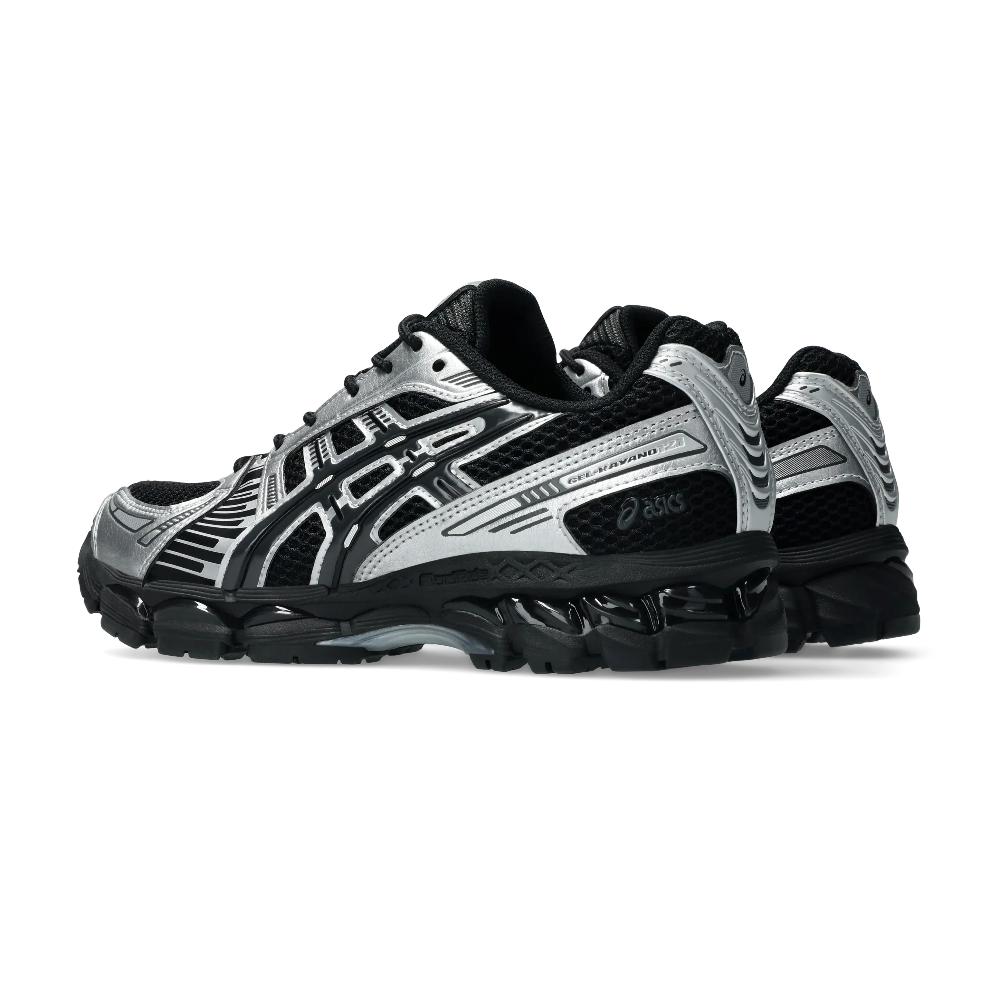 ASICS Gel-Kayano 12.1 Black Pure Silver - Image 4