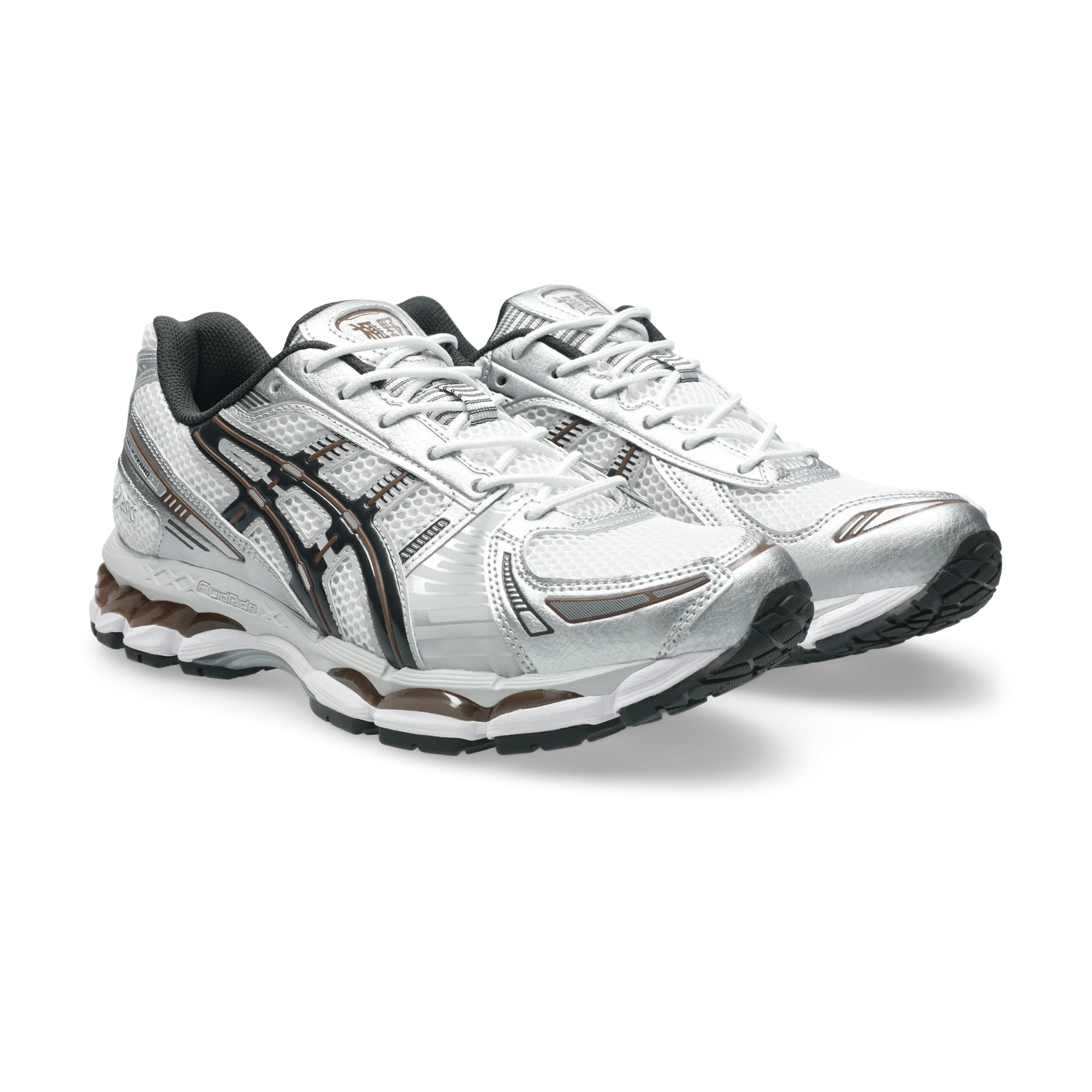 ASICS Gel-Kayano 12.1 White Graphite Grey Brown - Image 2