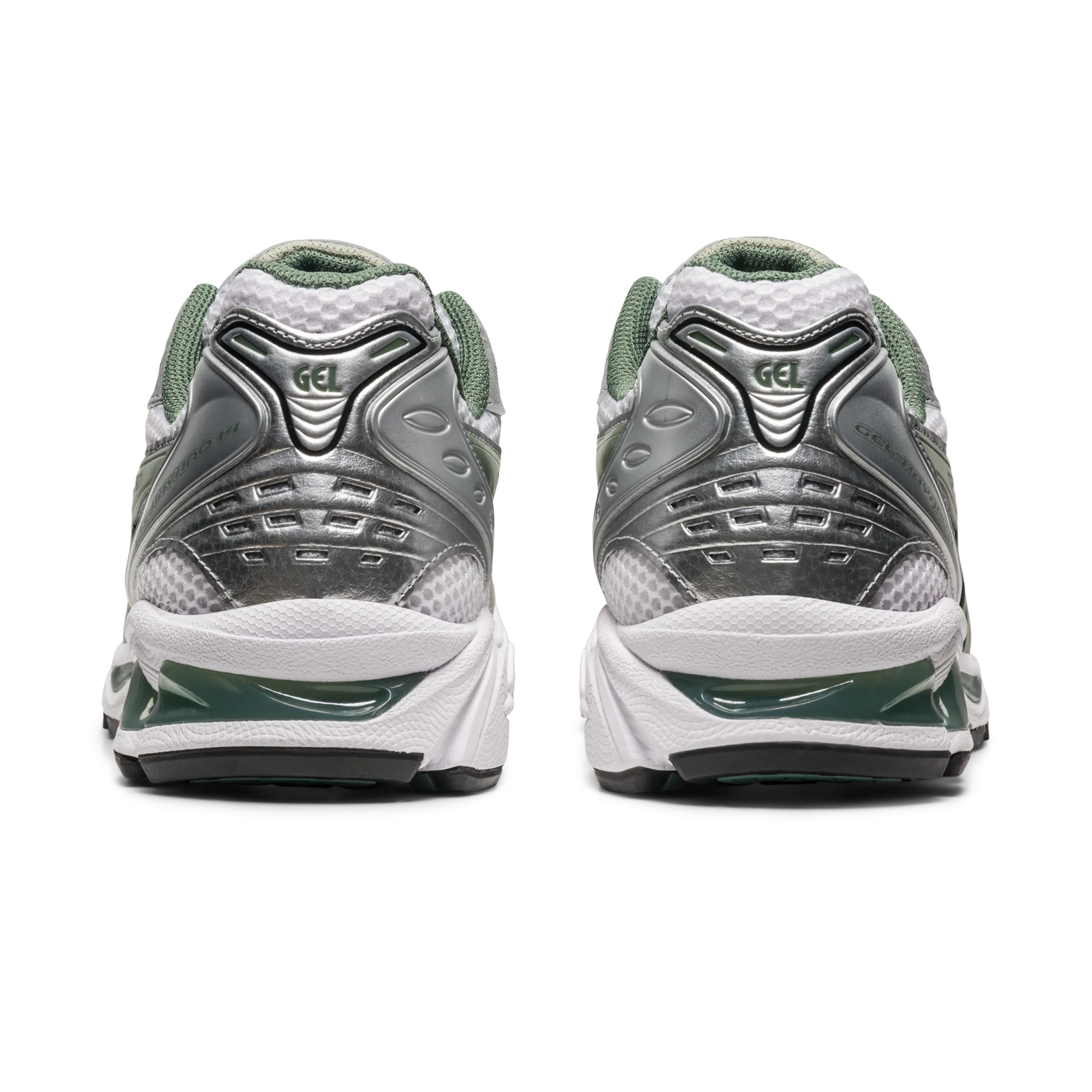 ASICS Gel-Kayano 14 White Pure Silver Slate Grey Sage - Image 3