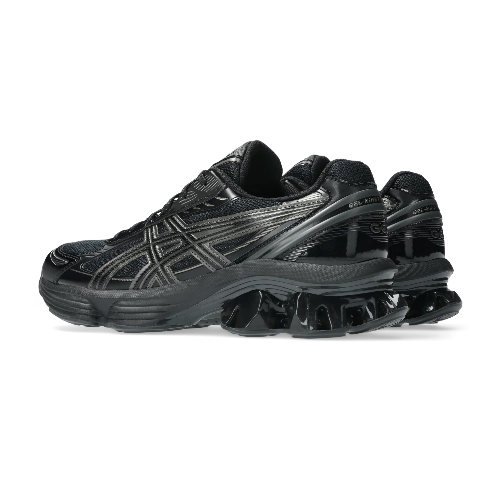 ASICS Gel-Kinetic Fluent Black Graphite Grey - Image 4