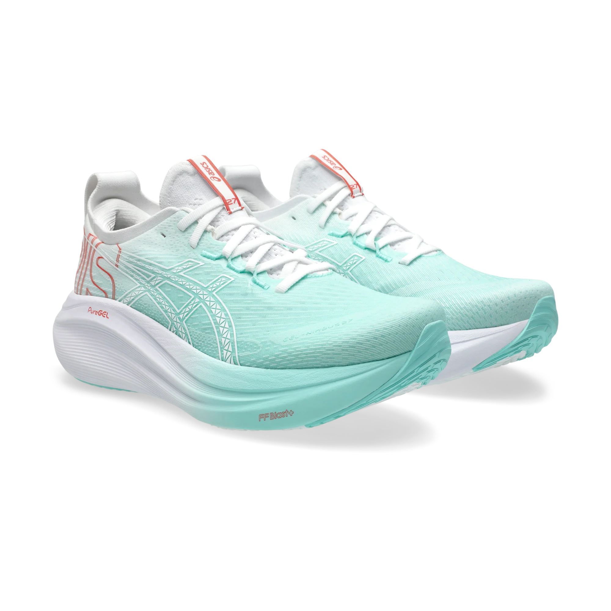 ASICS Gel-Nimbus 27 Illuminate Mint White - Image 2
