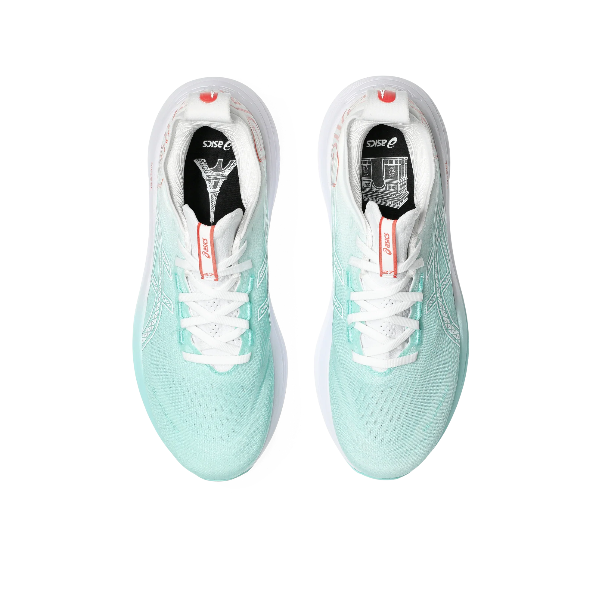 ASICS Gel-Nimbus 27 Illuminate Mint White - Image 5