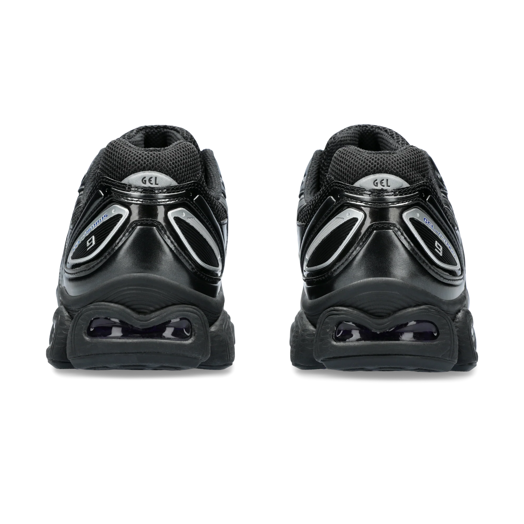 ASICS Gel-Nimbus 9 Black Pure Silver - Image 3