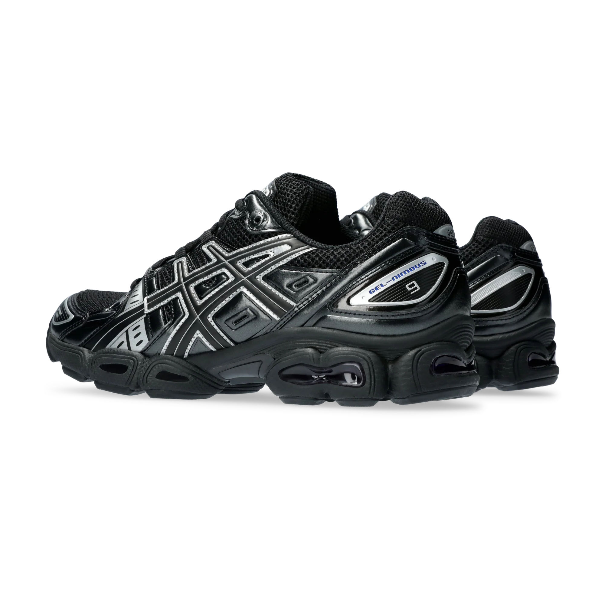 ASICS Gel-Nimbus 9 Black Pure Silver - Image 4