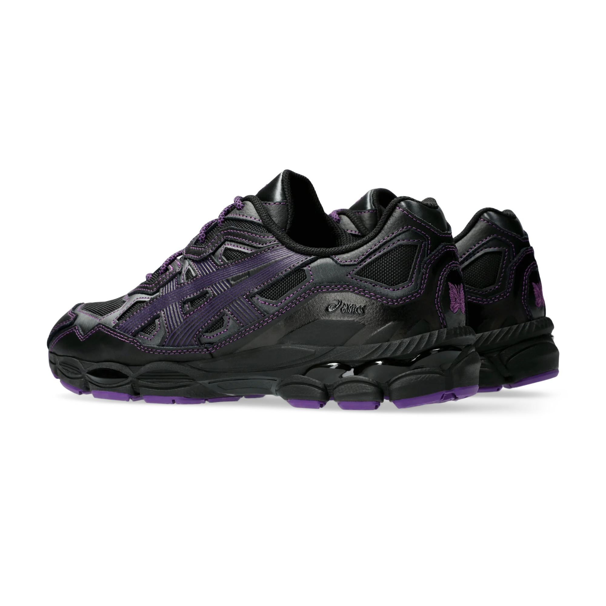 ASICS Gel-NYC Needles Black Purple - Image 4