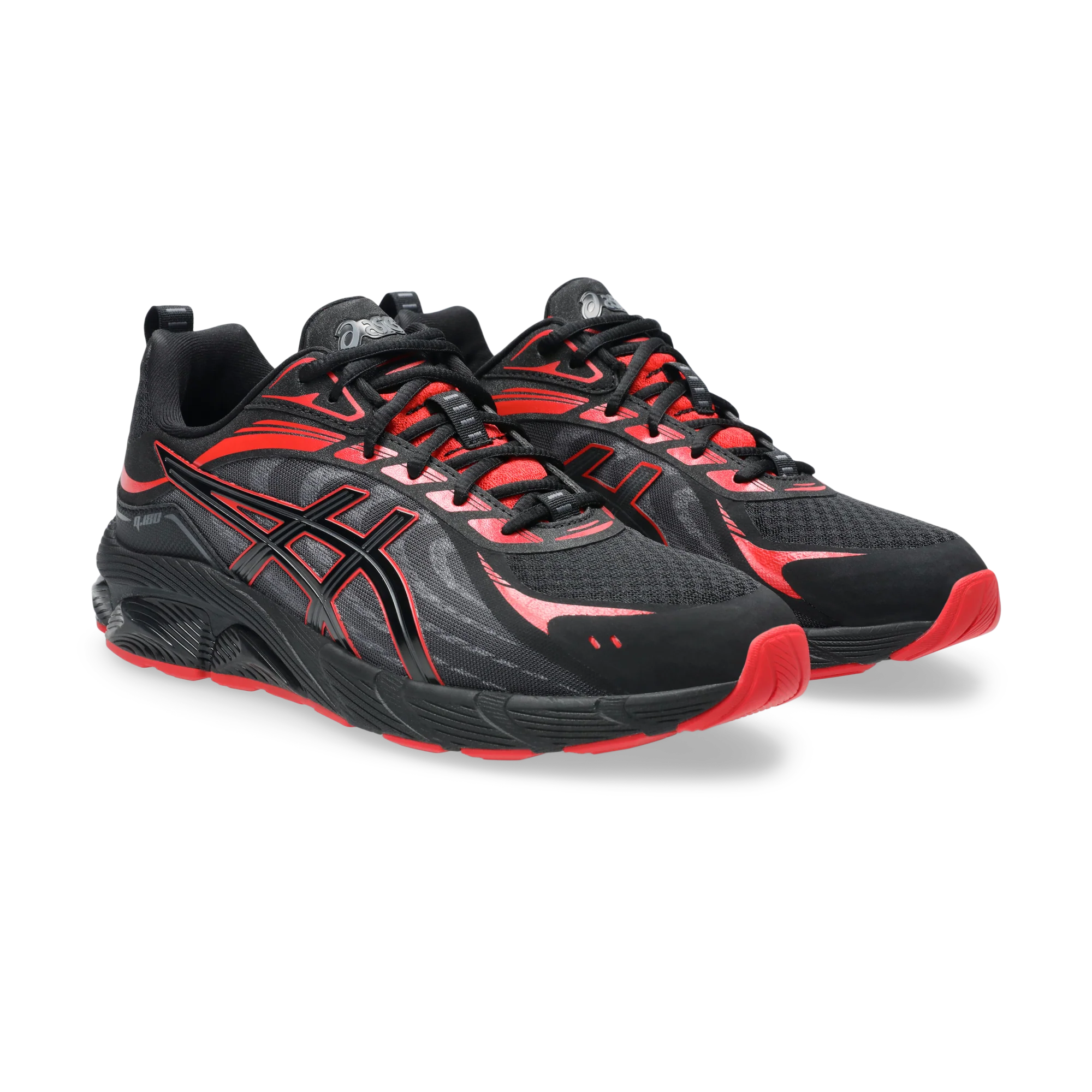 ASICS Gel-Quantum 180 VIII Black Classic Red - Image 2