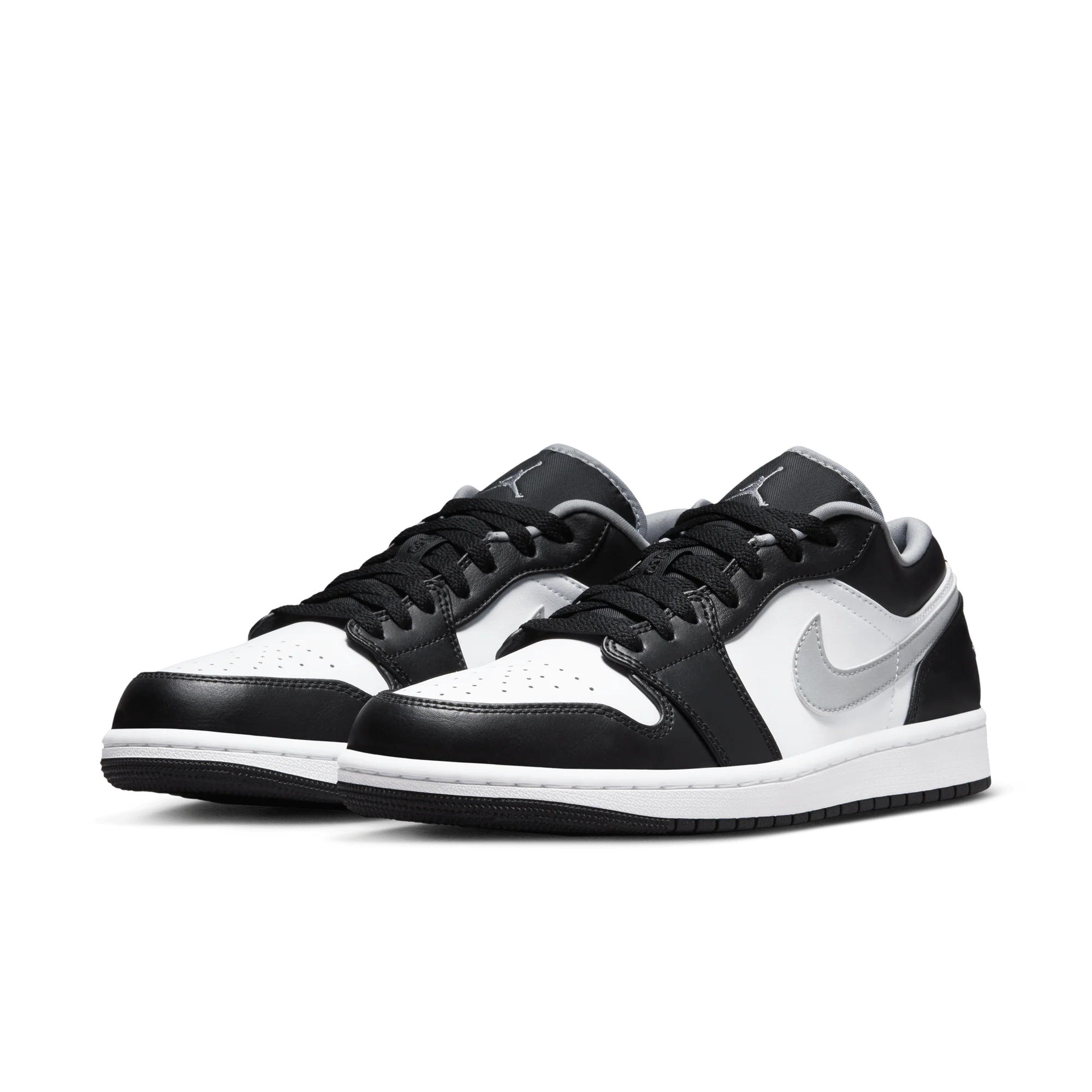 Jordan 1 Low Black White Grey - Image 2
