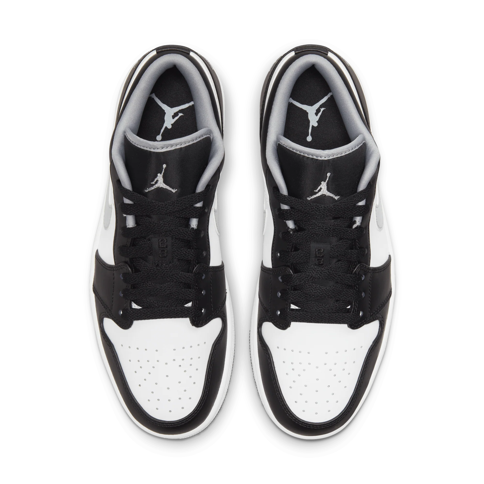 Jordan 1 Low Black White Grey - Image 3
