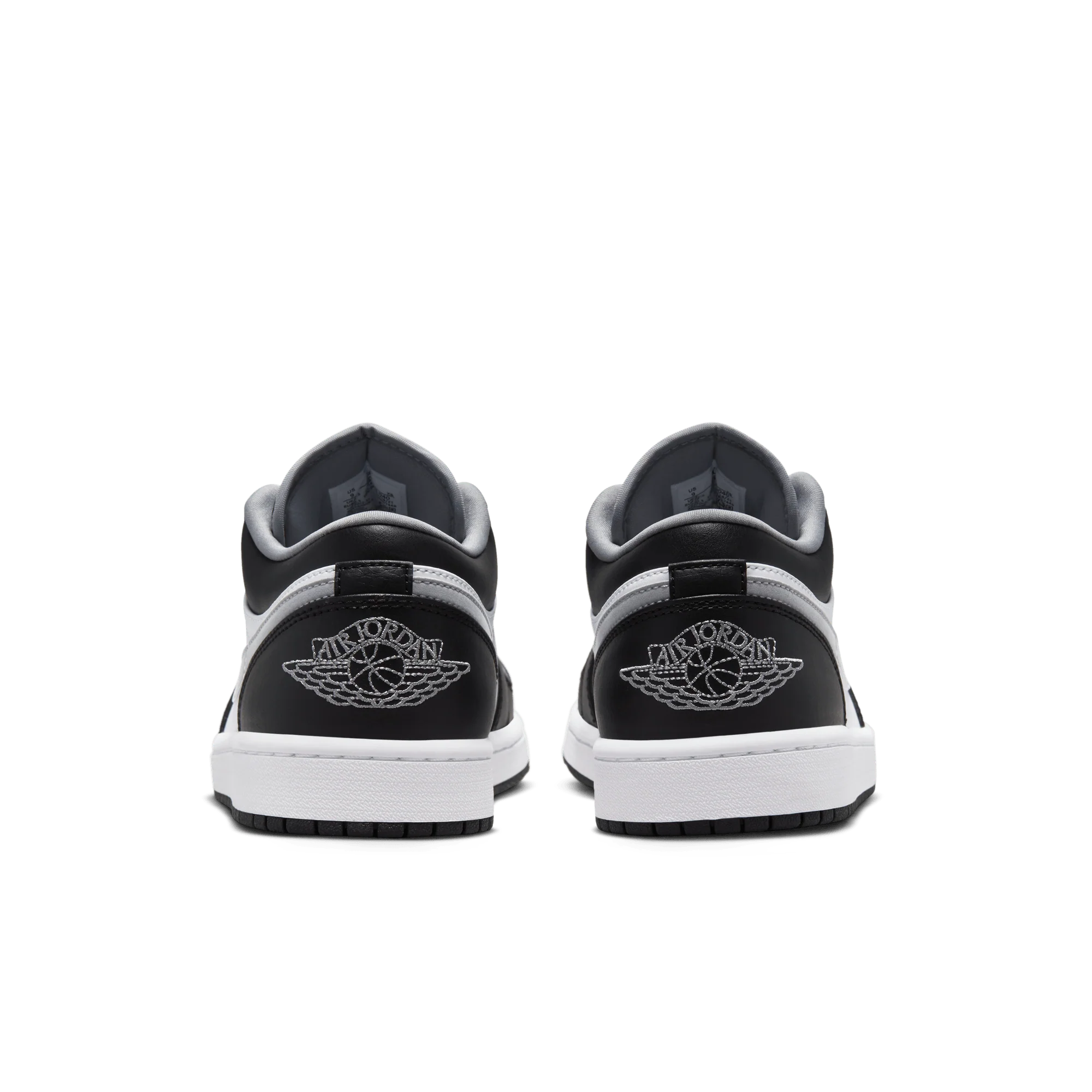 Jordan 1 Low Black White Grey - Image 4