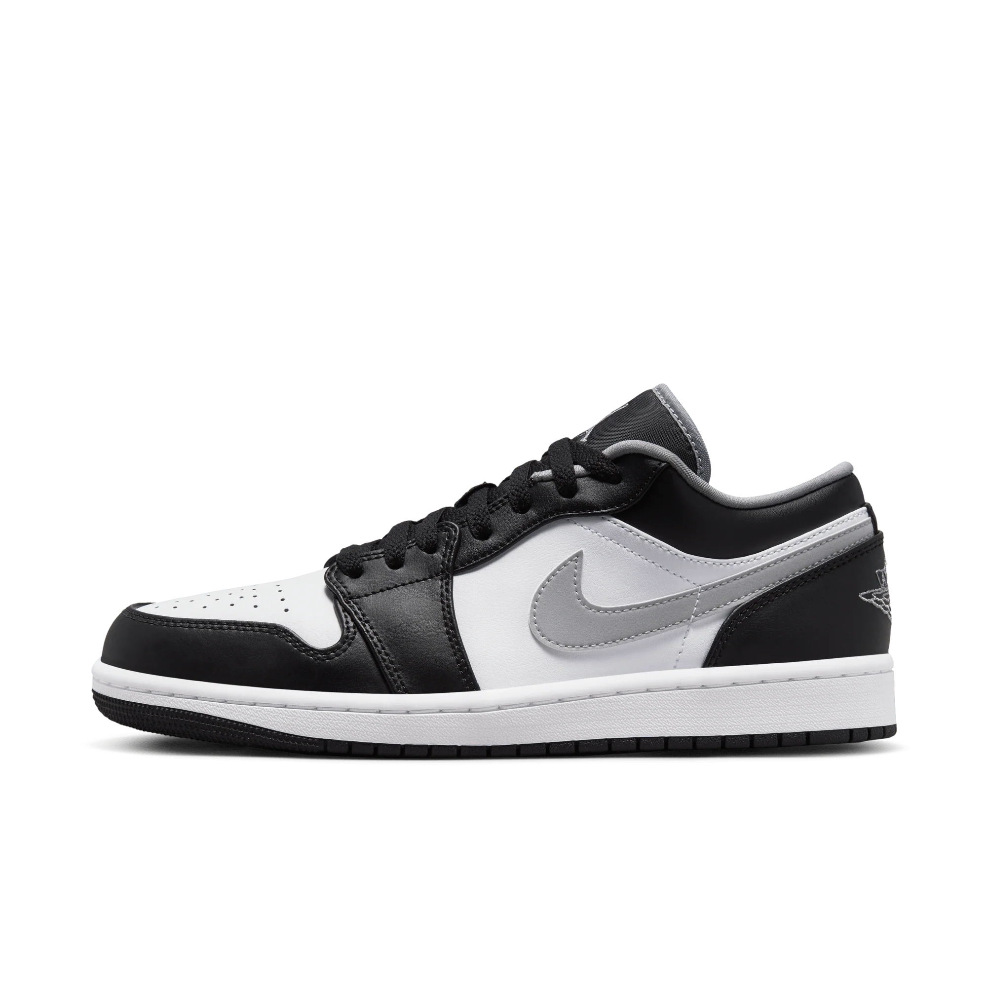 Jordan 1 Low Black White Grey - Image 5