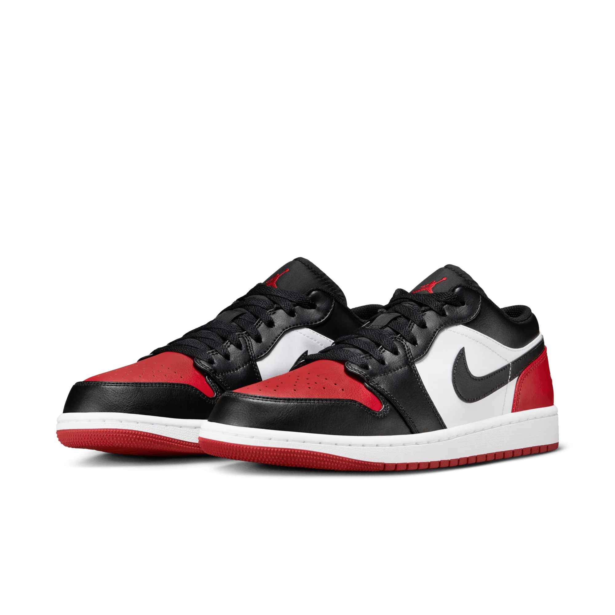 Jordan 1 Low Bred Toe 2.0 - Image 2