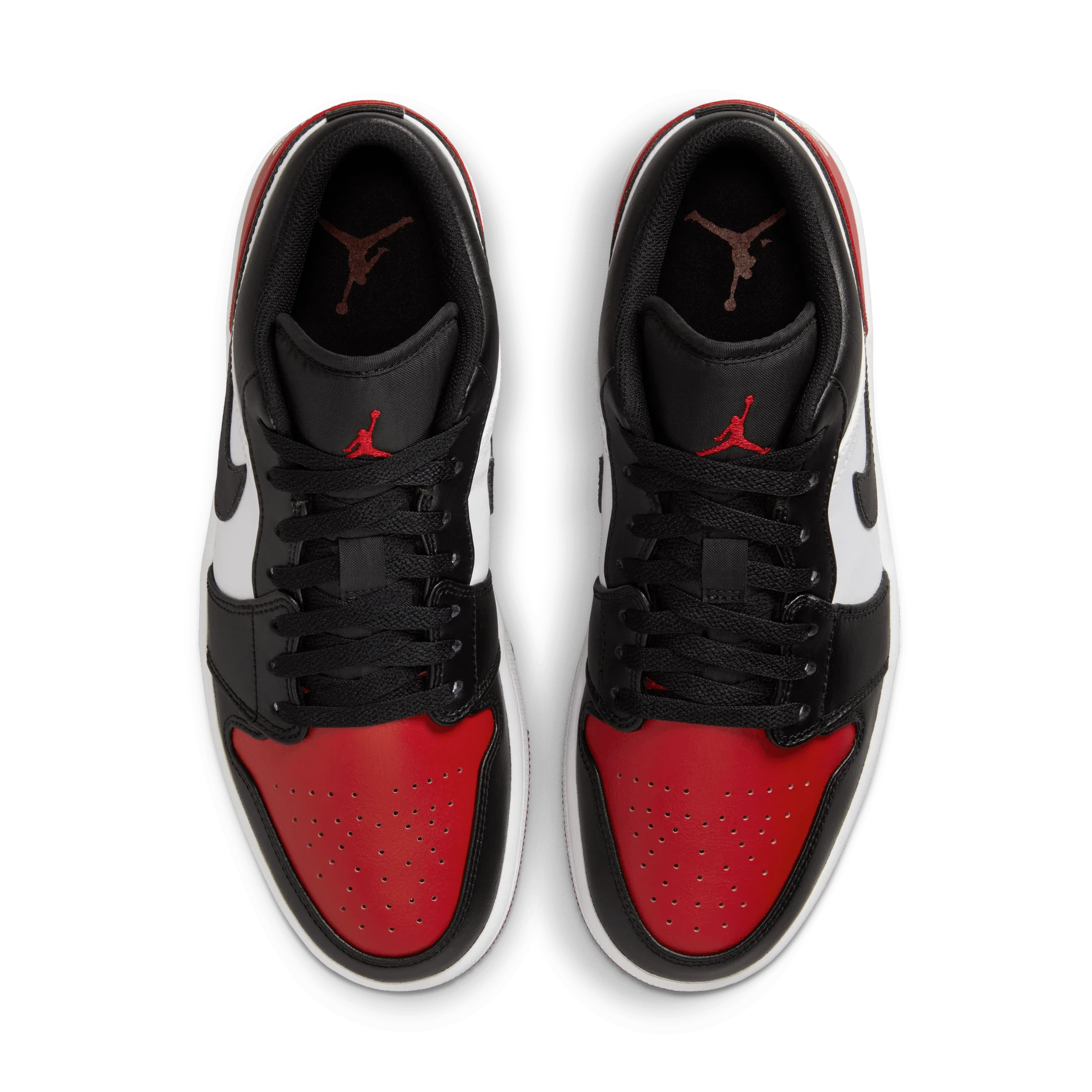 Jordan 1 Low Bred Toe 2.0 - Image 3
