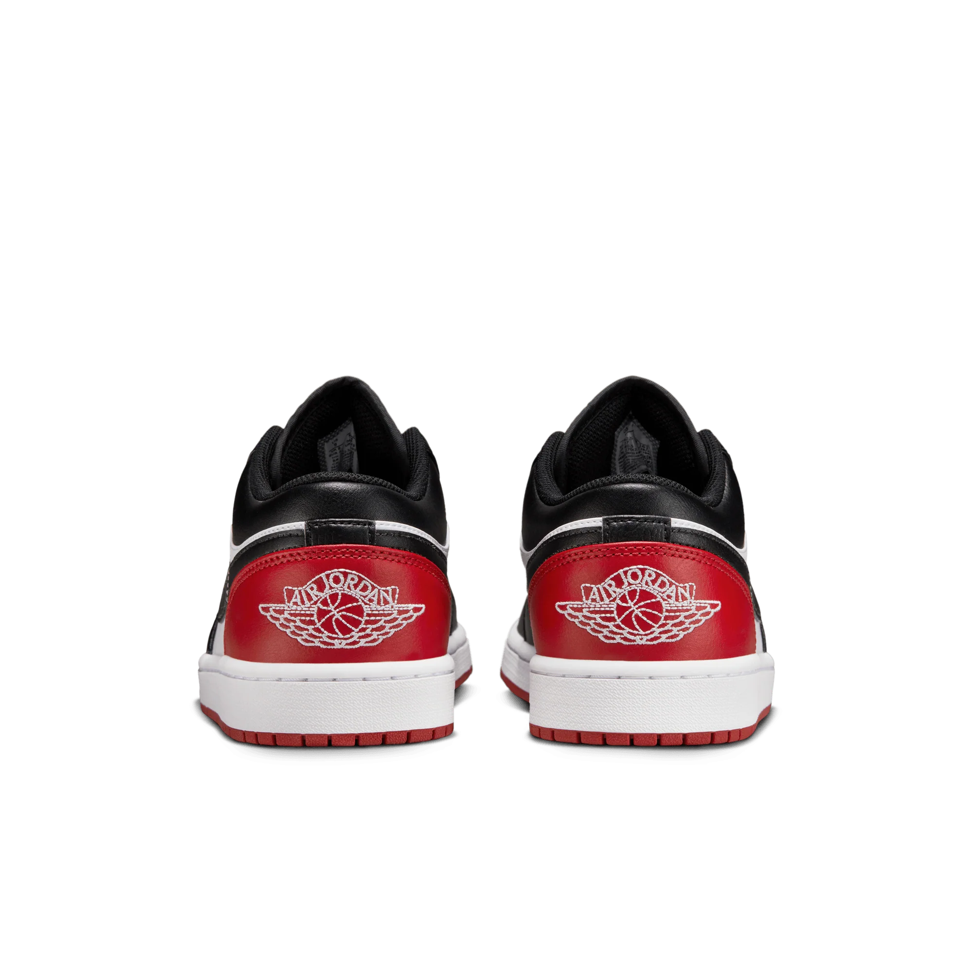 Jordan 1 Low Bred Toe 2.0 - Image 4