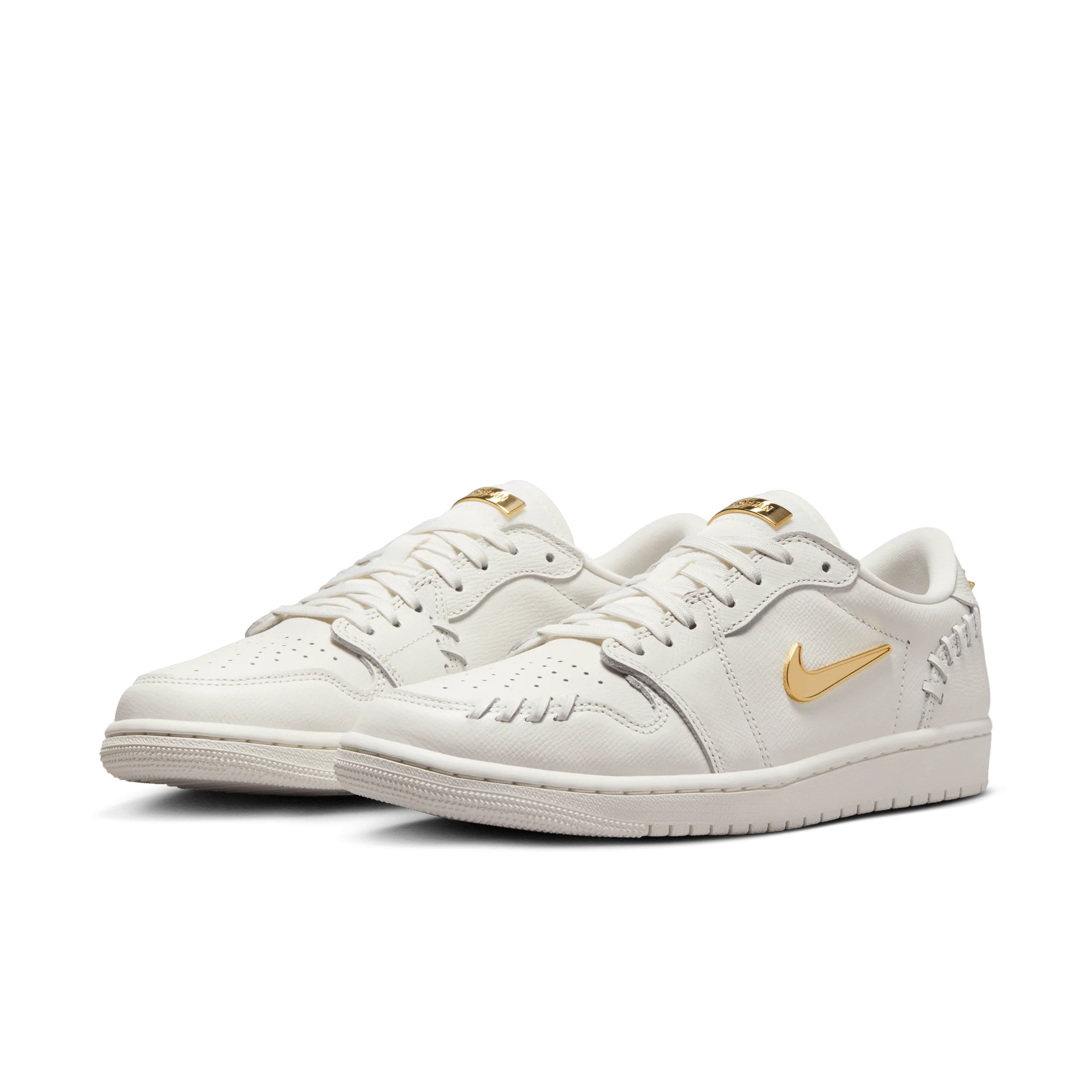 Jordan 1 Low Method of Make Sail Metallic Gold (Women's) - Image 2