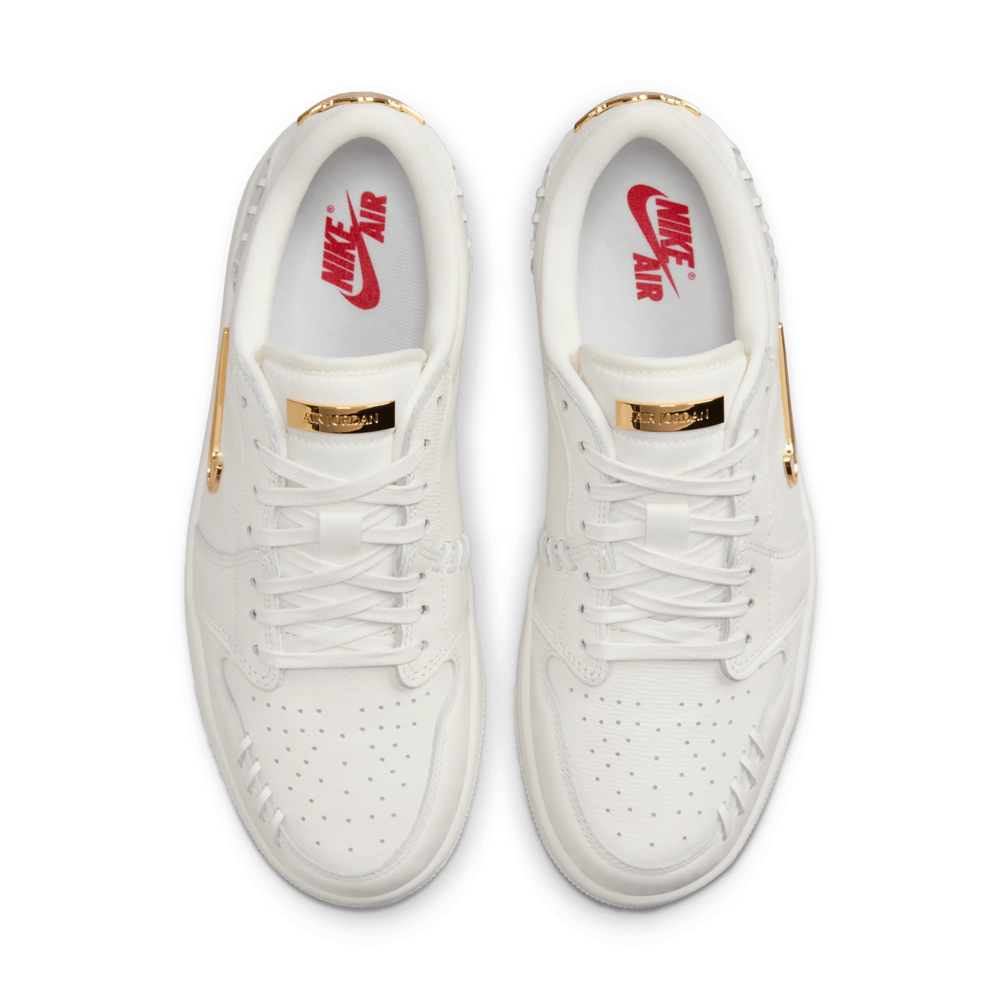 Jordan 1 Low Method of Make Sail Metallic Gold (Women's) - Image 3