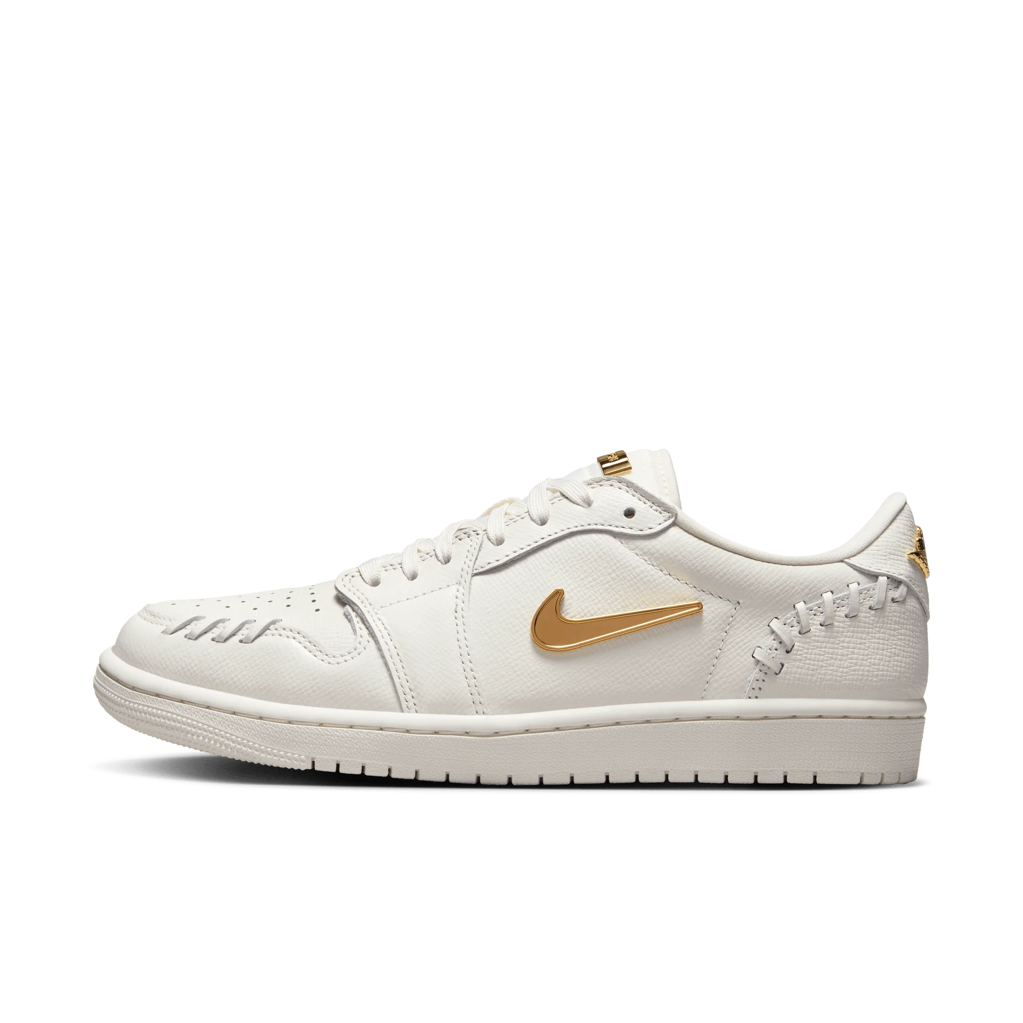 Jordan 1 Low Method of Make Sail Metallic Gold (Women's) - Image 5