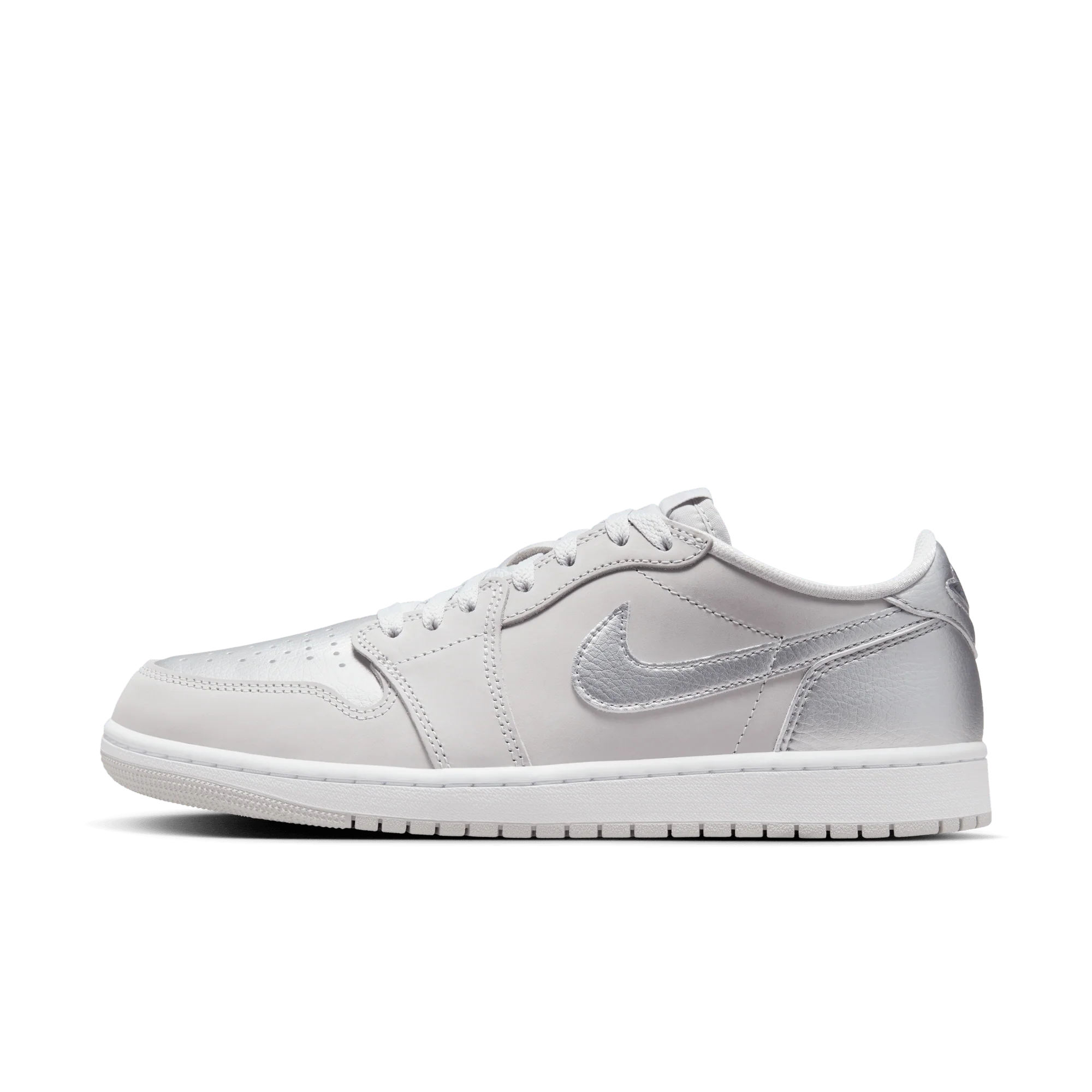 Jordan 1 Low OG Metallic Silver - Image 5