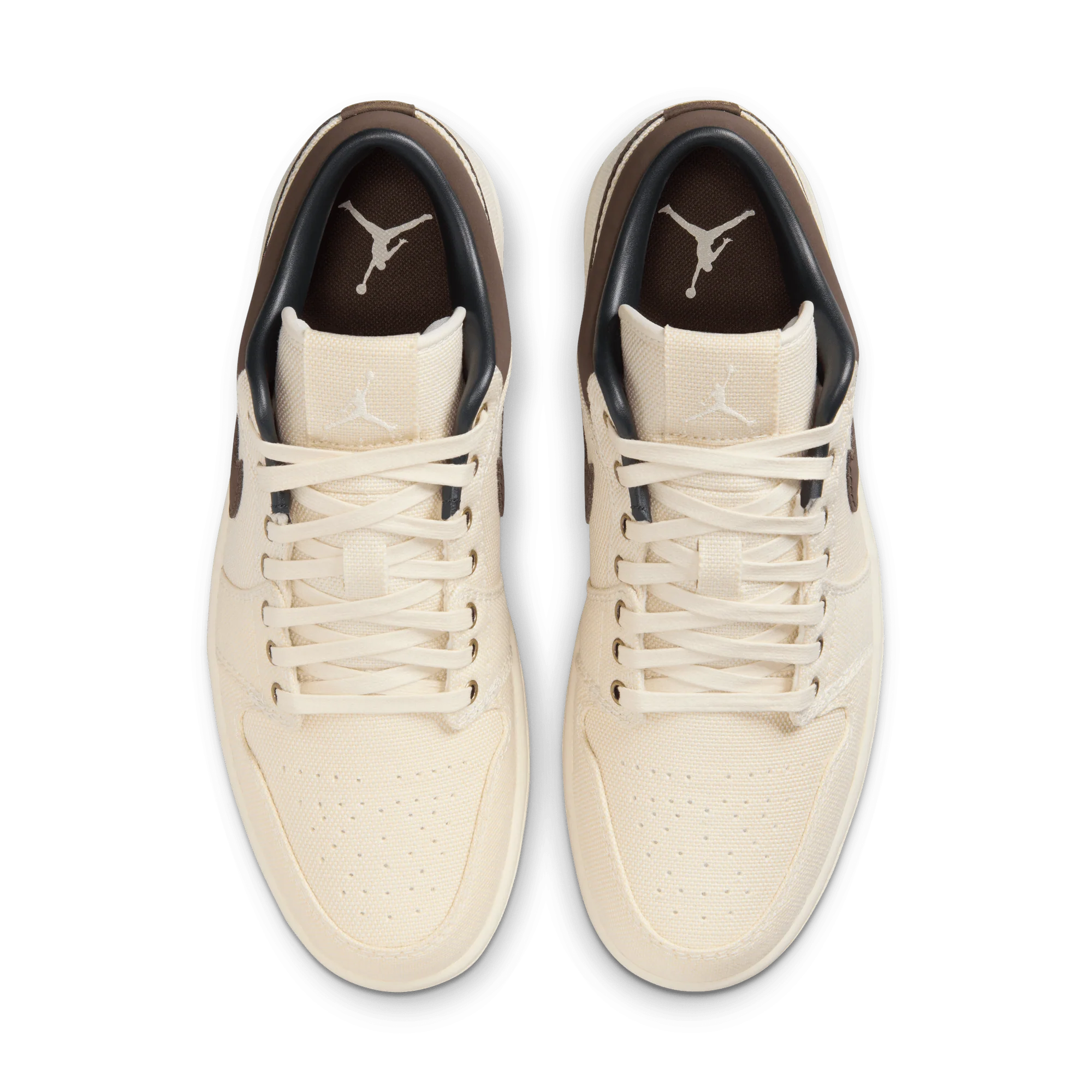 Jordan 1 Low Premium Pale Ivory Off Noir Baroque Brown - Image 3