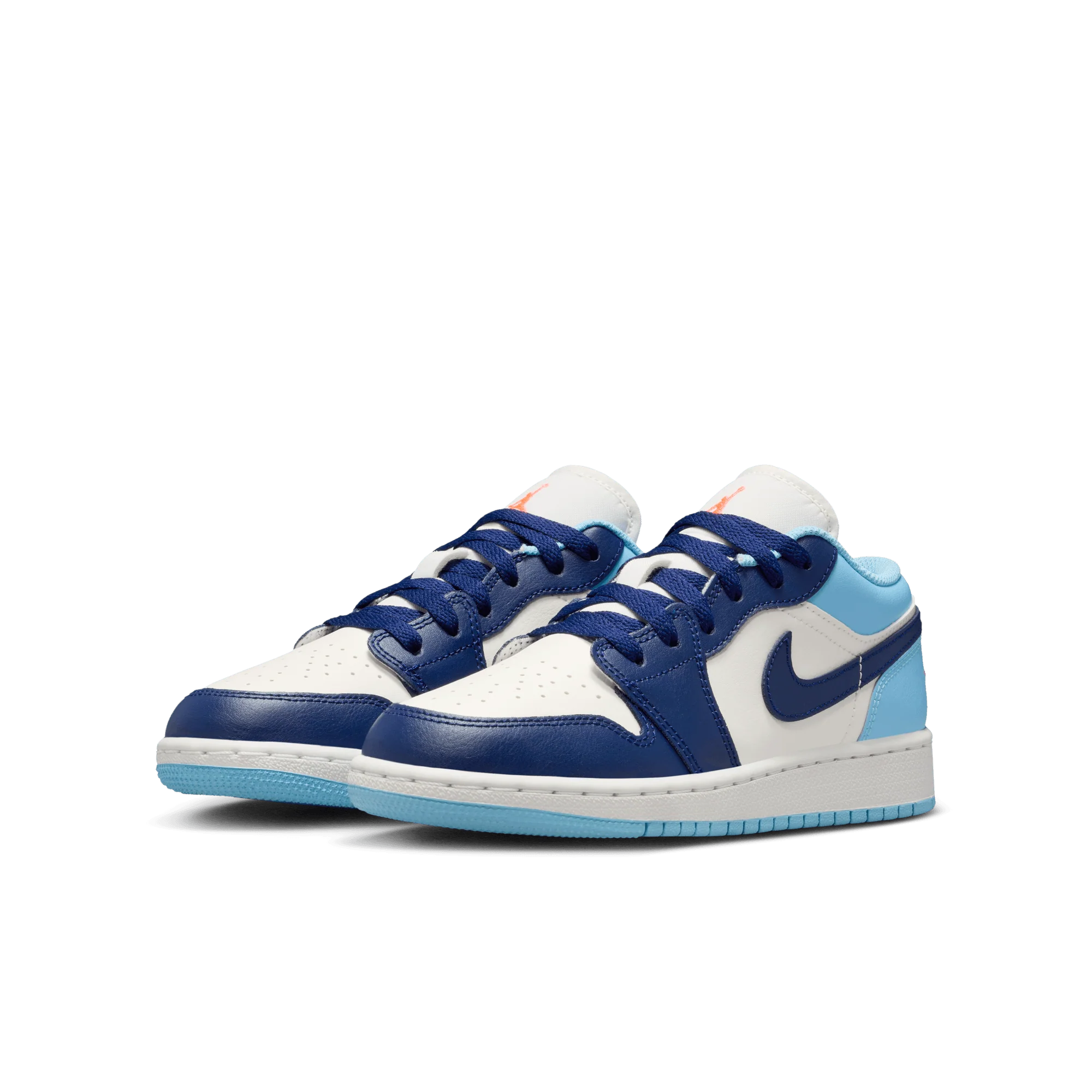 Jordan 1 Low Sail Blue Chill (GS) - Image 2