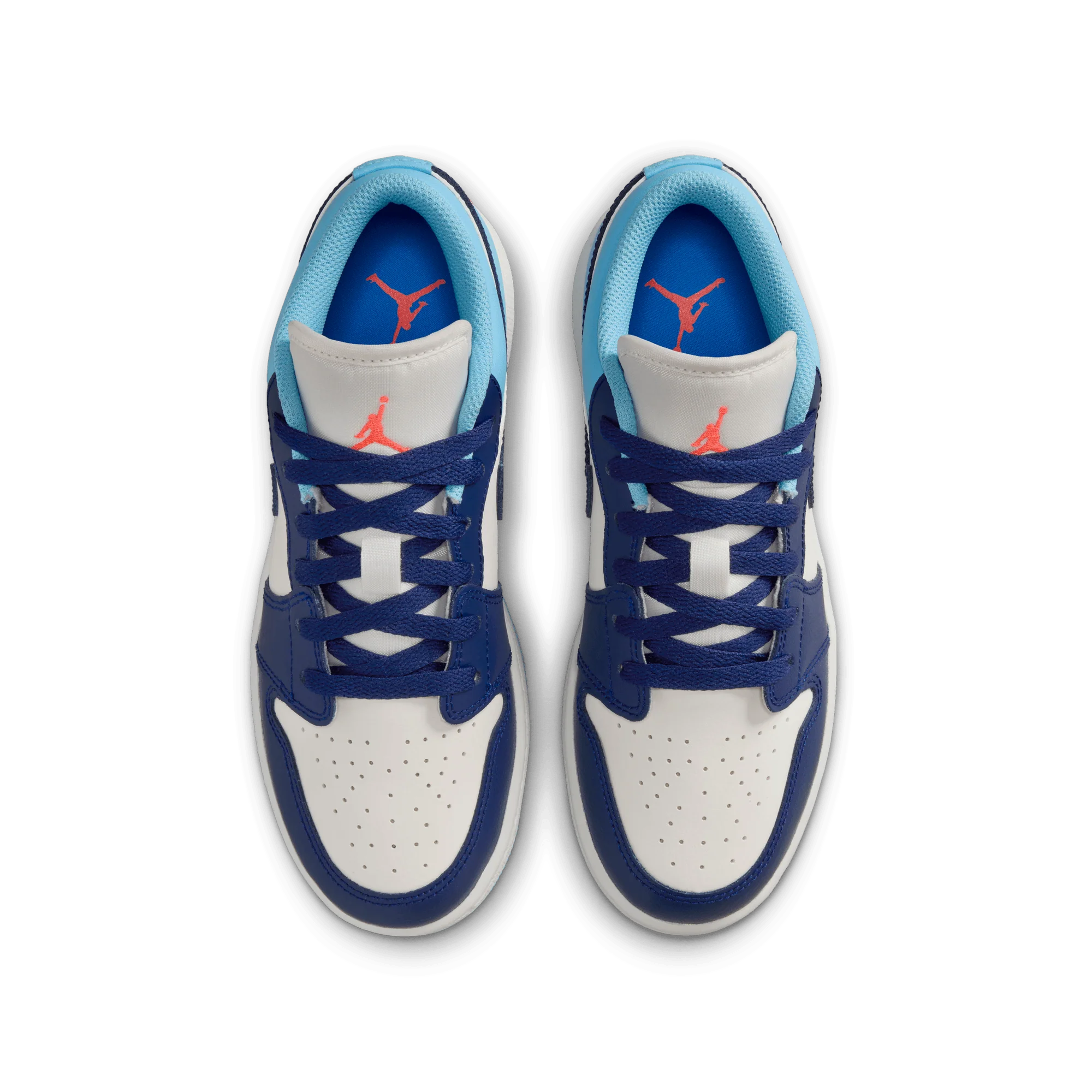 Jordan 1 Low Sail Blue Chill (GS) - Image 3