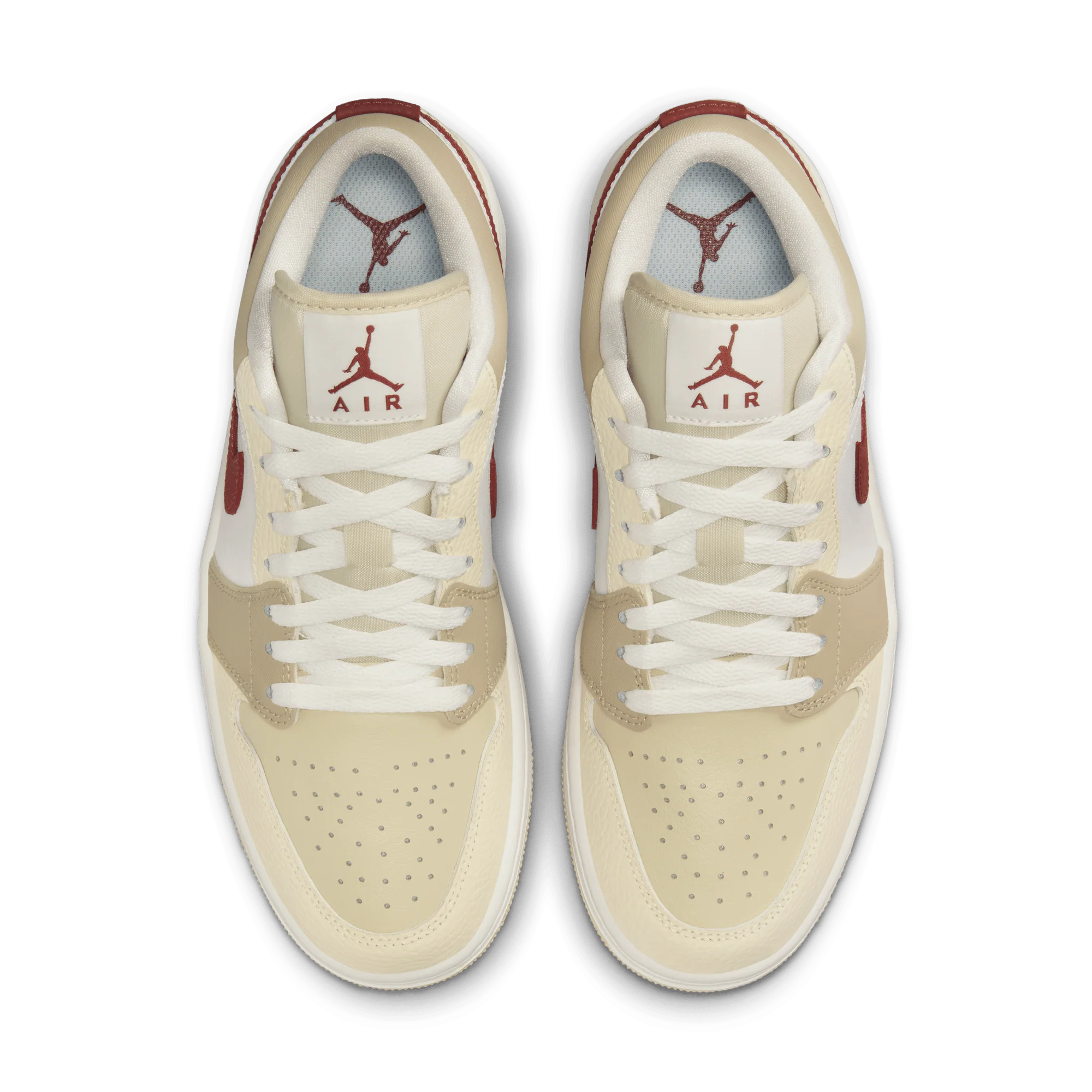 Jordan 1 Low SE Desert Khaki Red Sepia (Women's) - Image 3