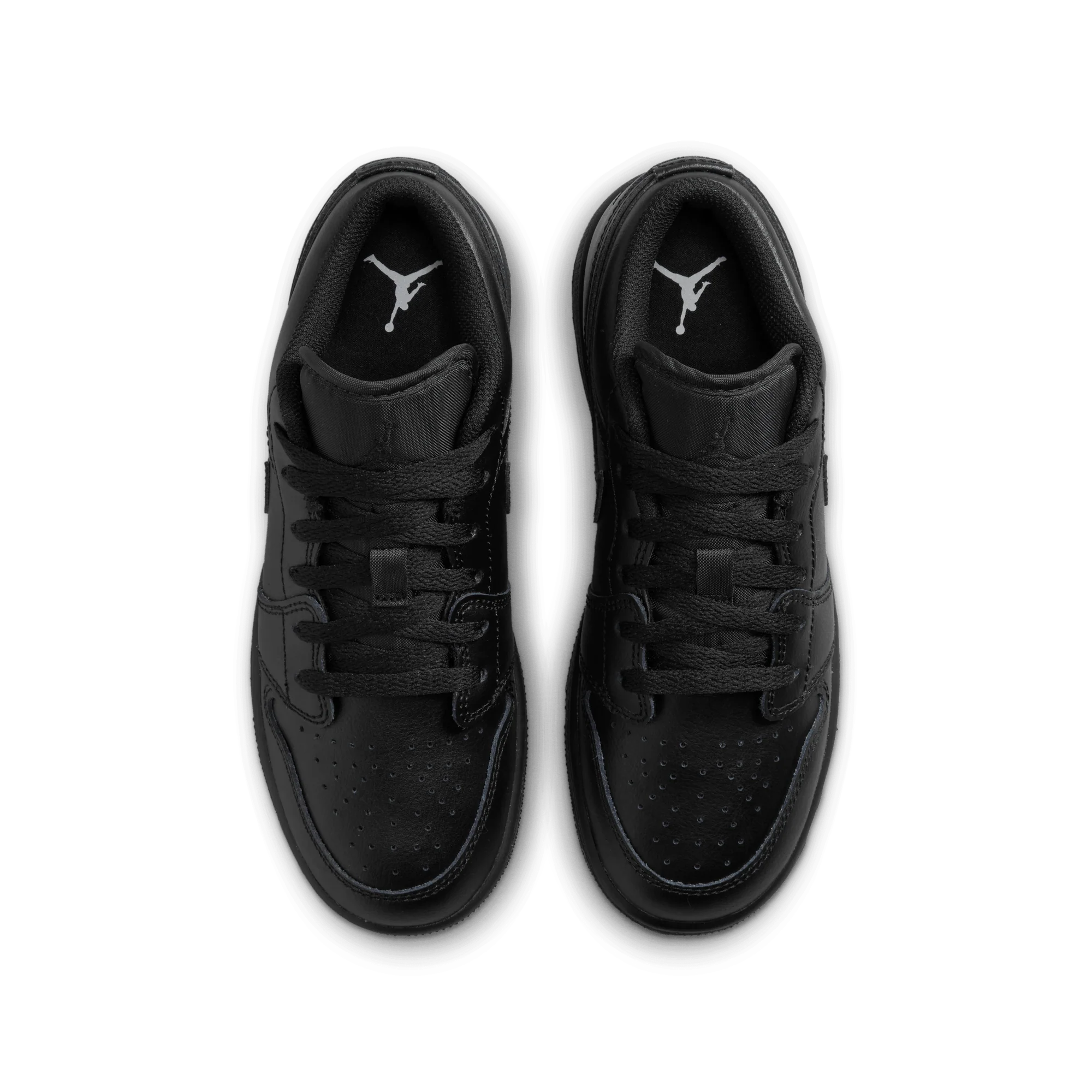 Jordan 1 Low Triple Black (2022) (GS) - Image 3