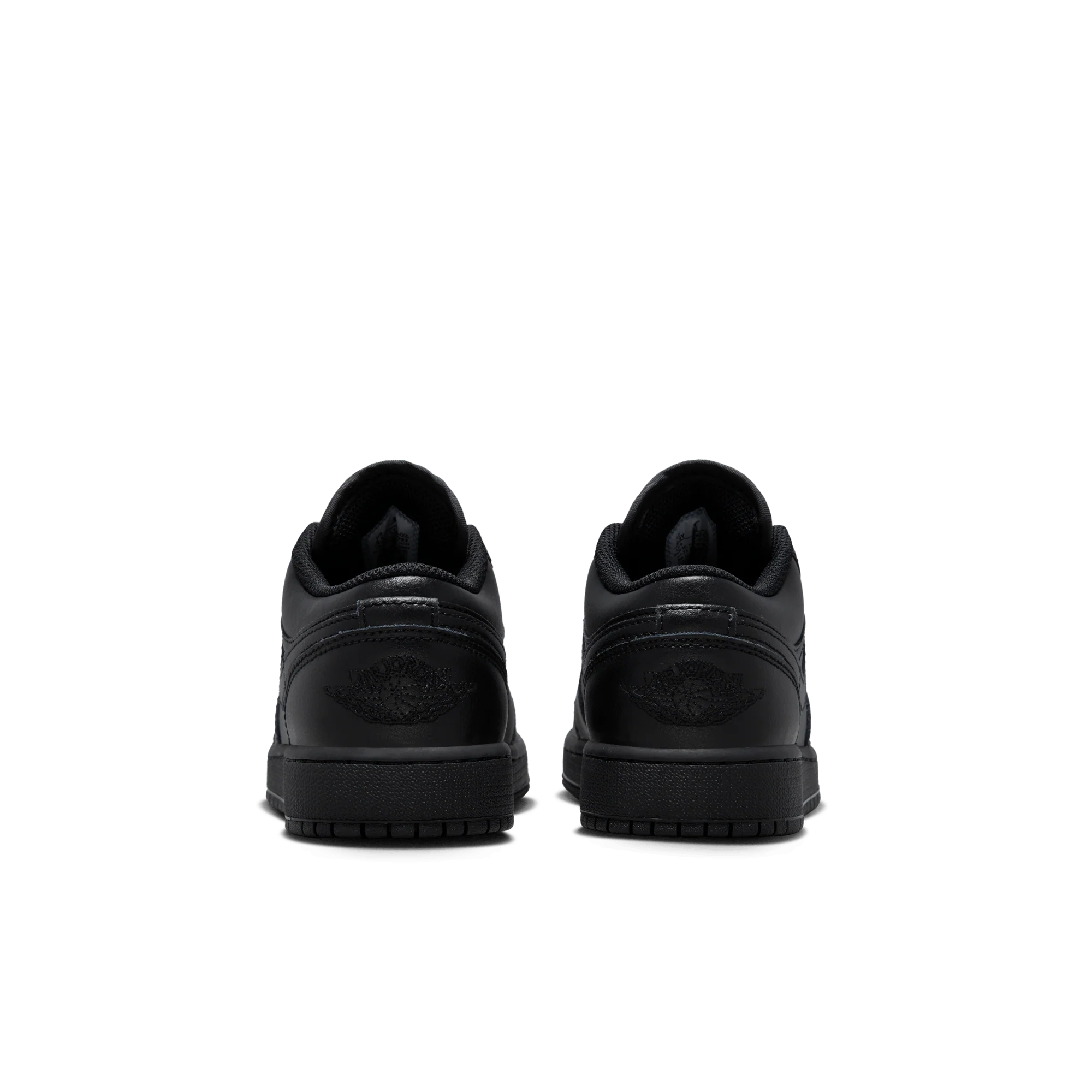 Jordan 1 Low Triple Black (2022) (GS) - Image 4